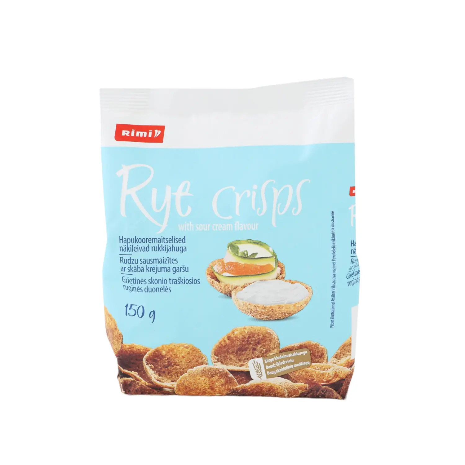 Sausmaizītes Rimi rudzu ar sk. krēj. g. 150g