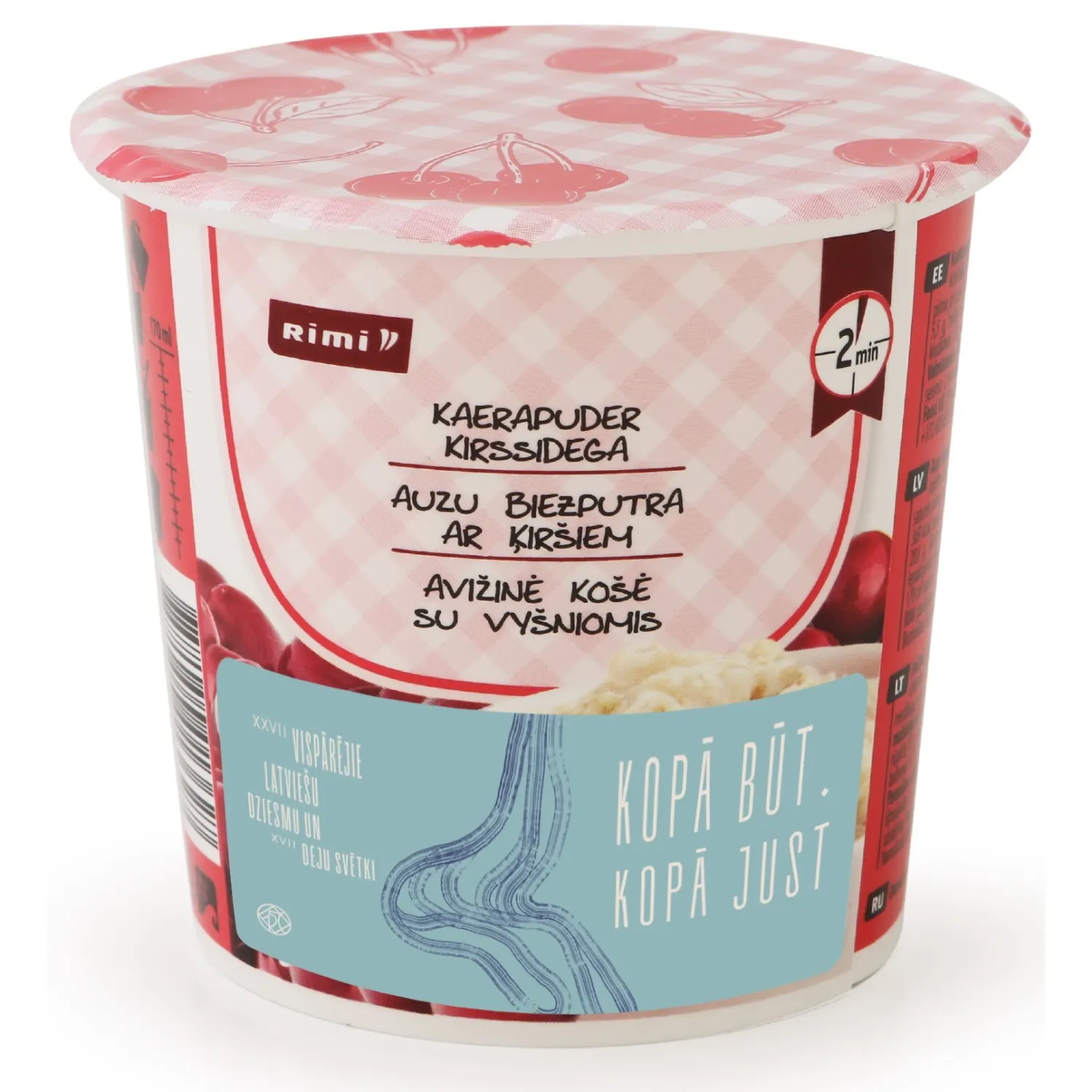 Kaerapuder kirssidega Rimi 55g