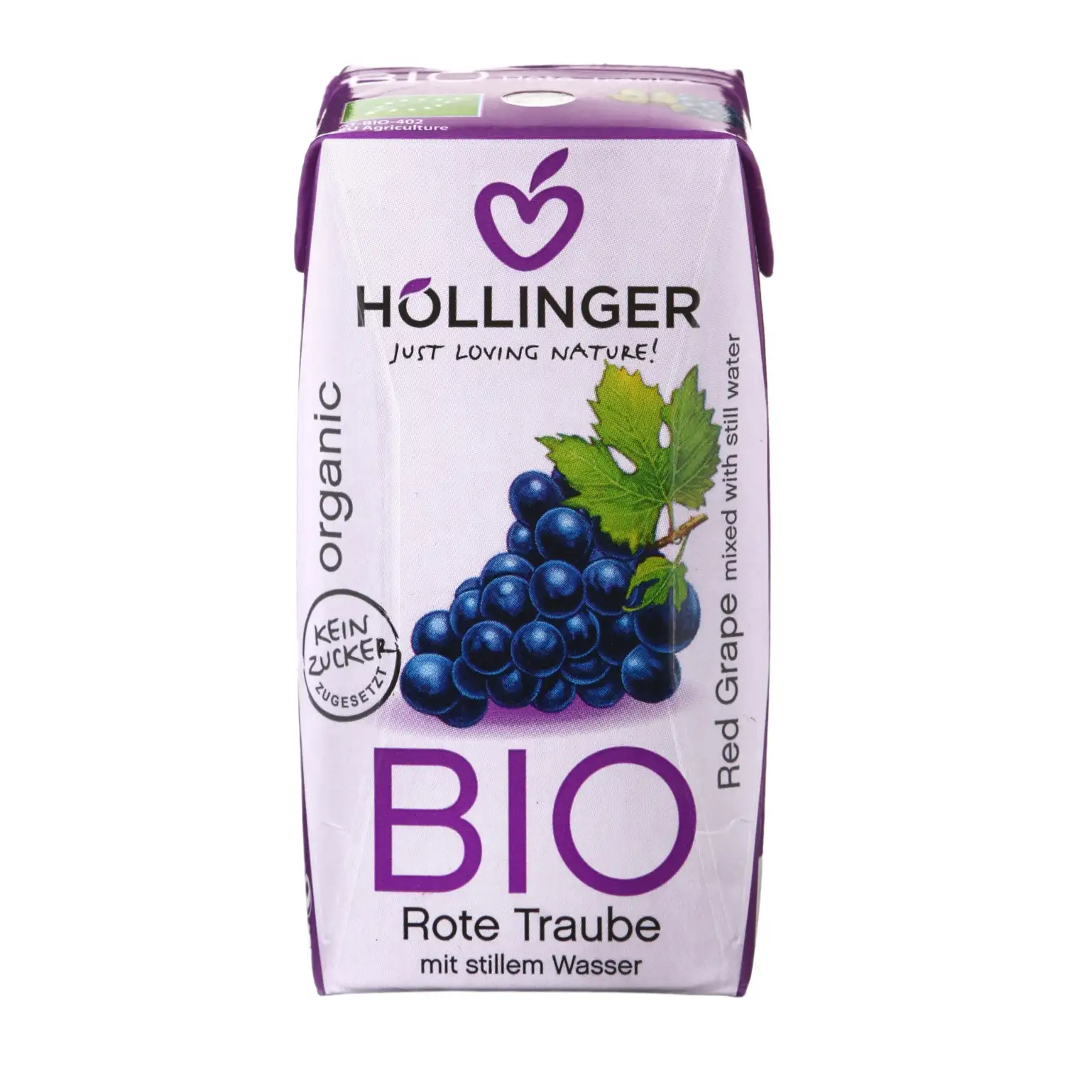 Ekol.raud. vynuogių nektaras HOLLINGER, 0,2 l