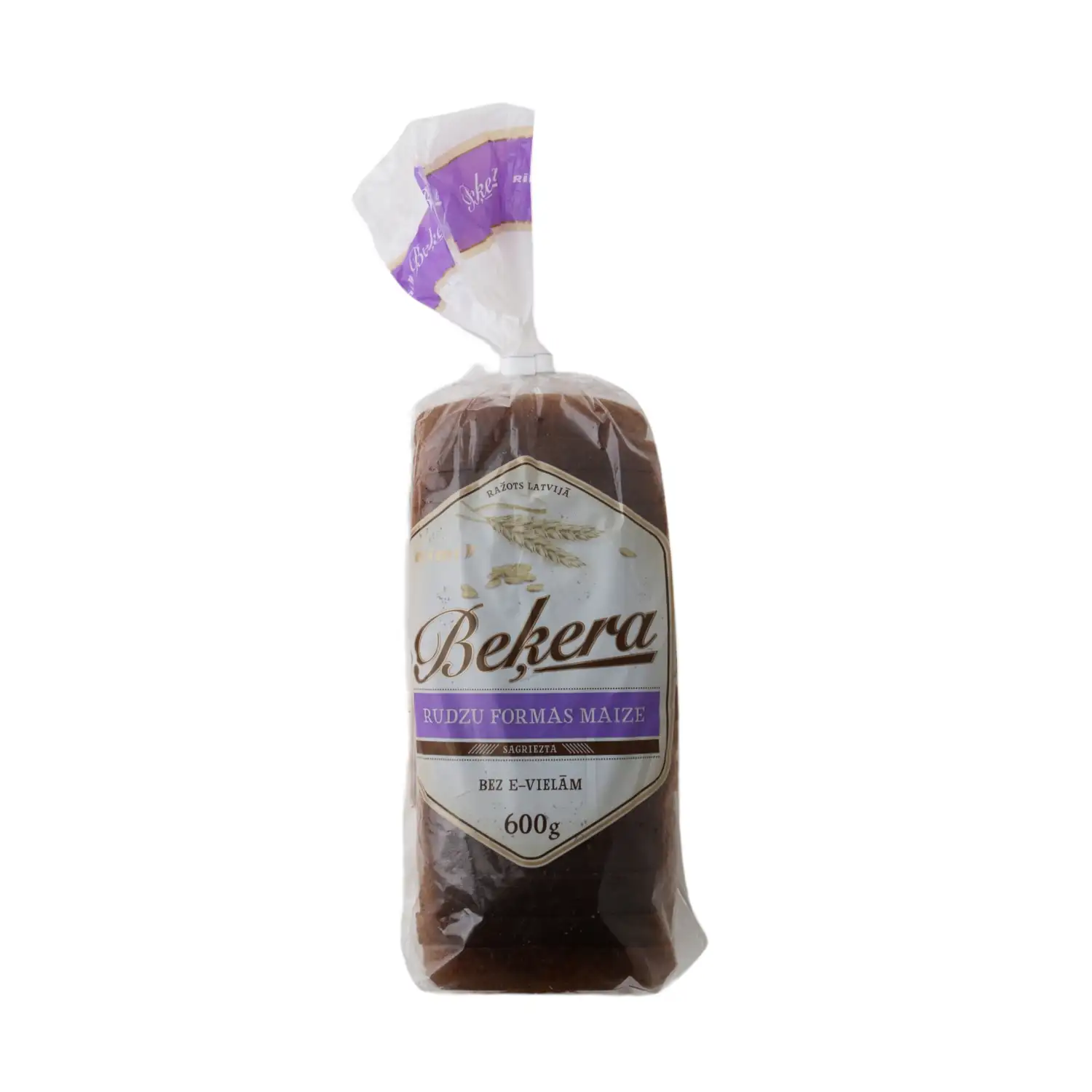 Rudzu formas maize Rimi Beķera 600g