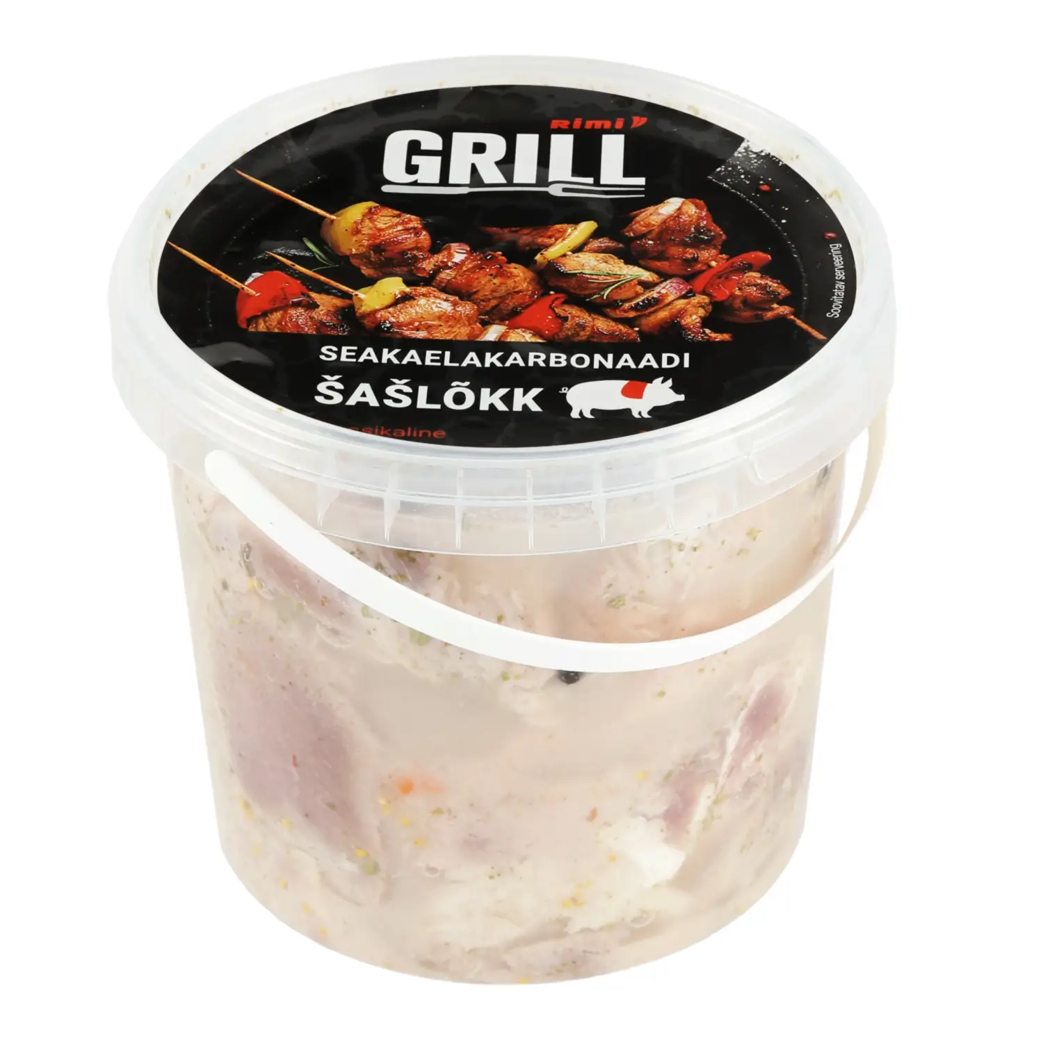 Klassikaline kaelakarbonaad. šašlõkk Rimi 1kg