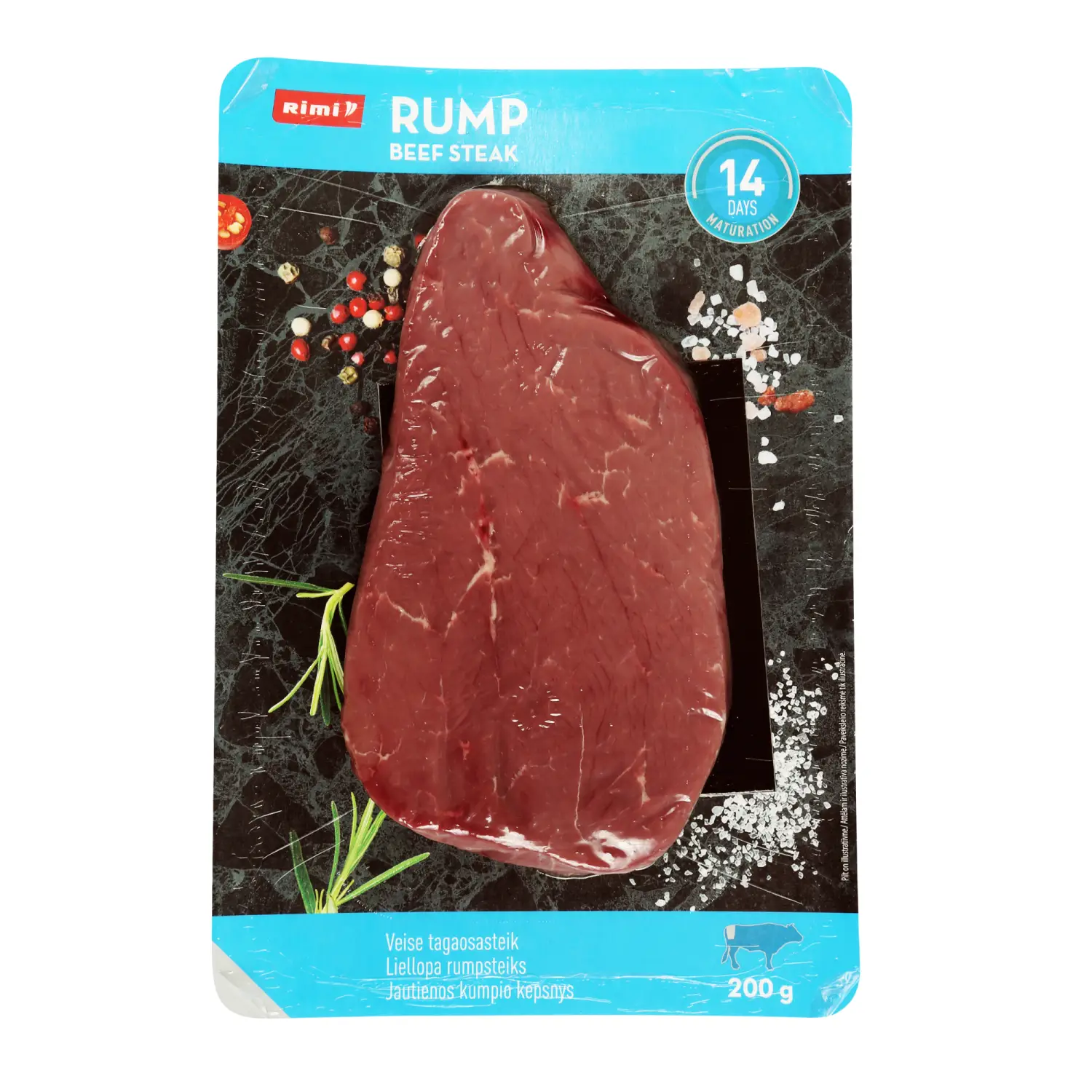 Liellopa rumpsteiks Rimi 200g