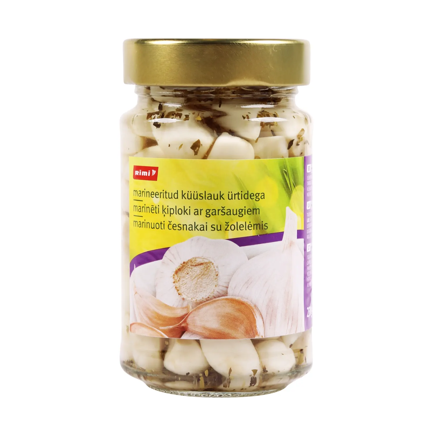 Mar. česnakai su žolelėm. RIMI, 230 g / 140 g