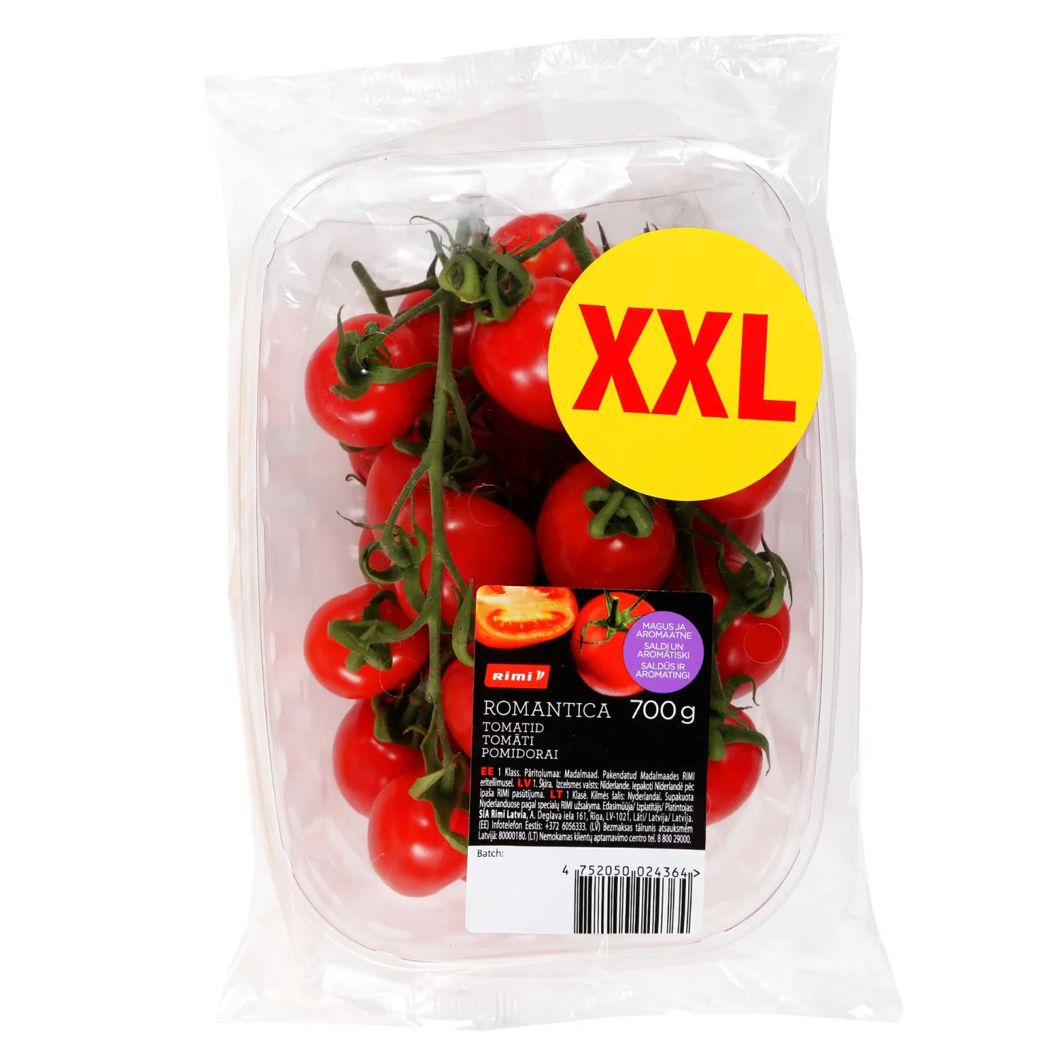 Pomidorai ROMANTICA RIMI, 1 kl, 700g XXL