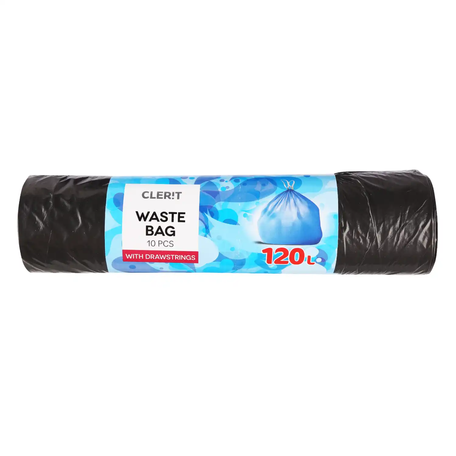 Prügikott nööriga 120L, 10 tk.