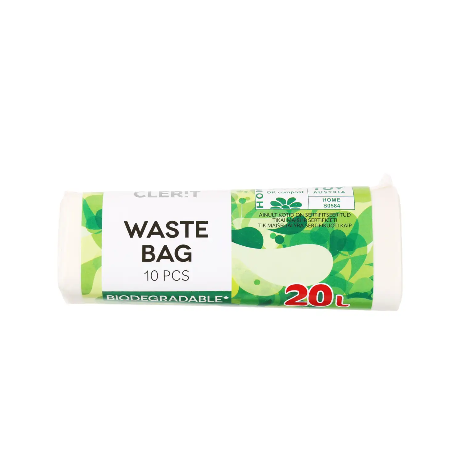 Bio atkritumu maisi Clerit 20l 10 gab