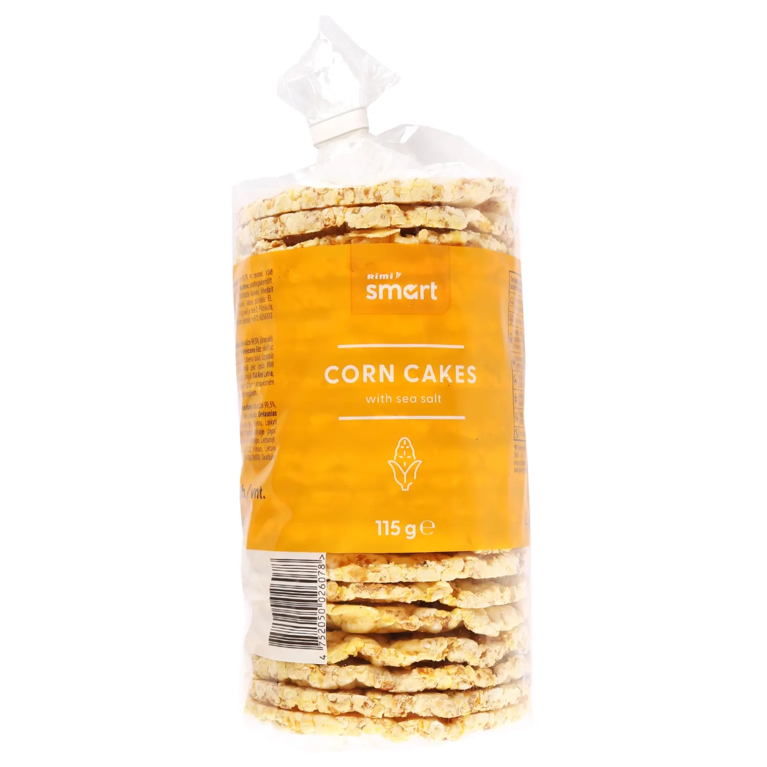 Kukurūzas galetes Rimi Smart 115g