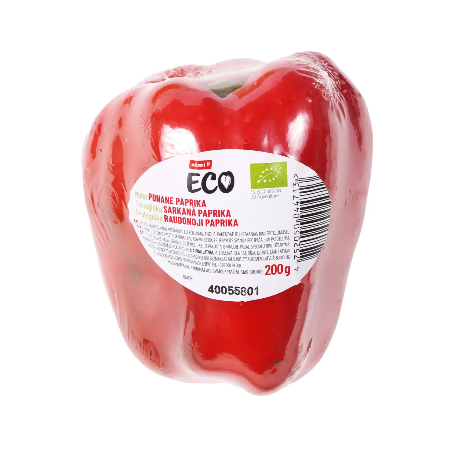 Punane paprika mahe Rimi Eco 200g
