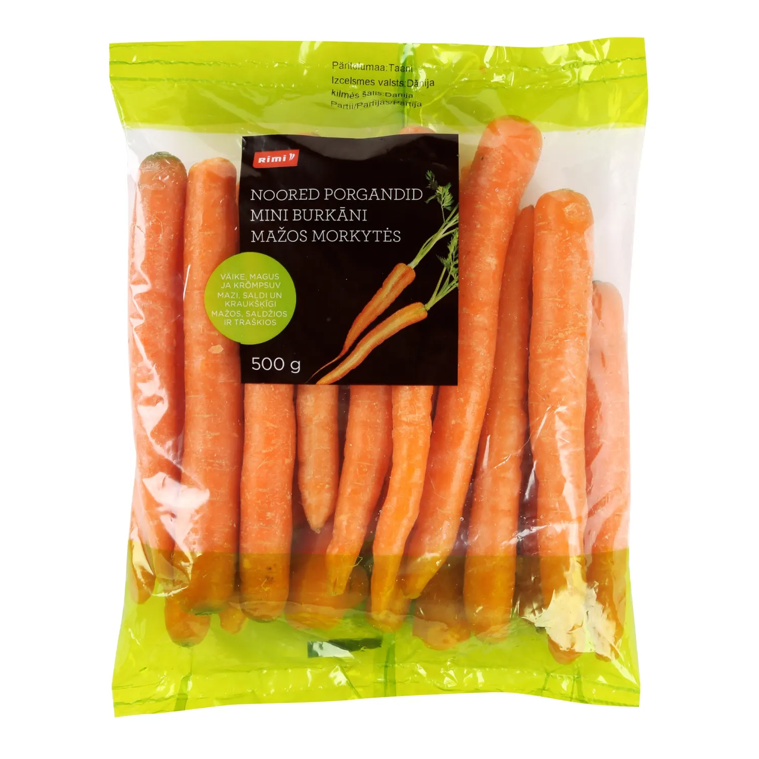 Mažos morkytės RIMI, 1 kl., 500 g