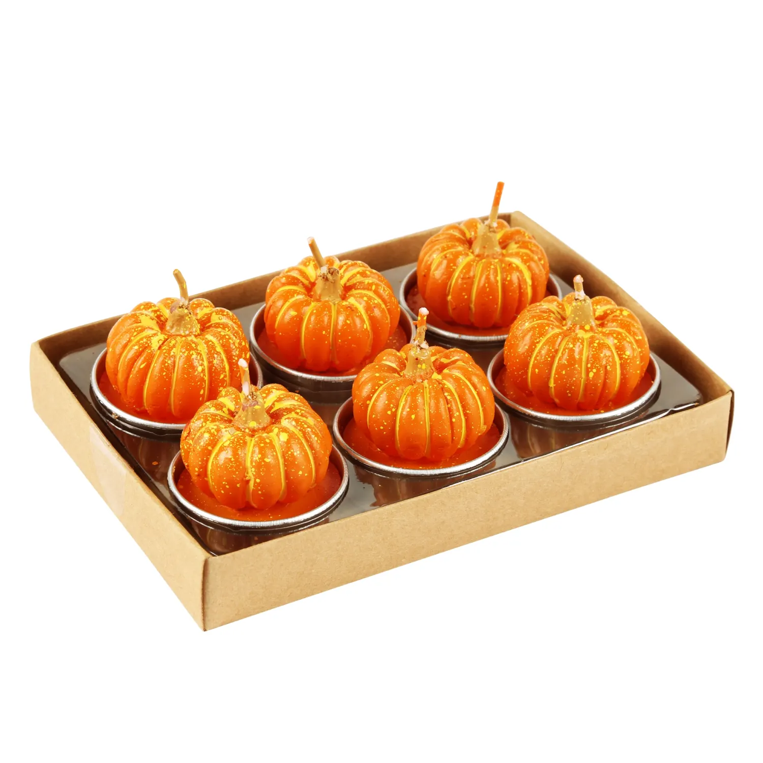 Žvakė COZY HOME PUMPKINS, 6 vnt, HW26