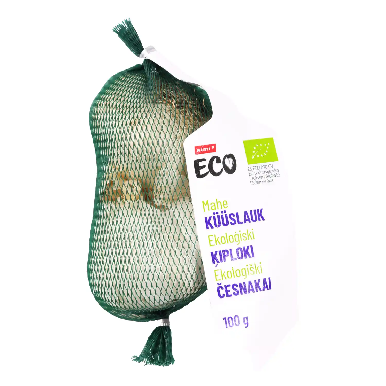 Ķiploki RIMI Eco 100g