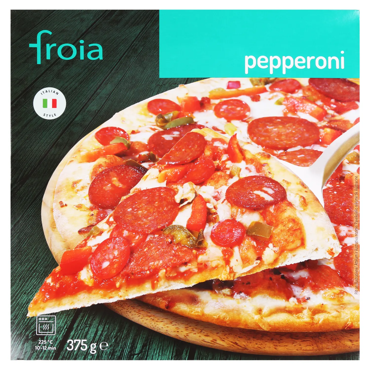 Pitsa moz. pep. jalap. parik. Rimi Froia 375g