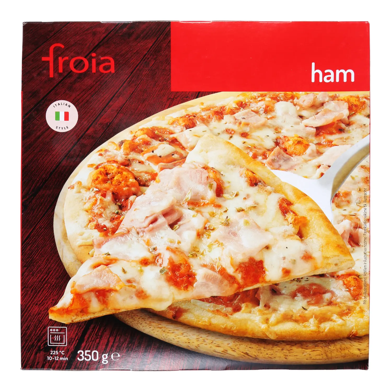 Pica Froia ar šķiņķi, Edam s. 350g