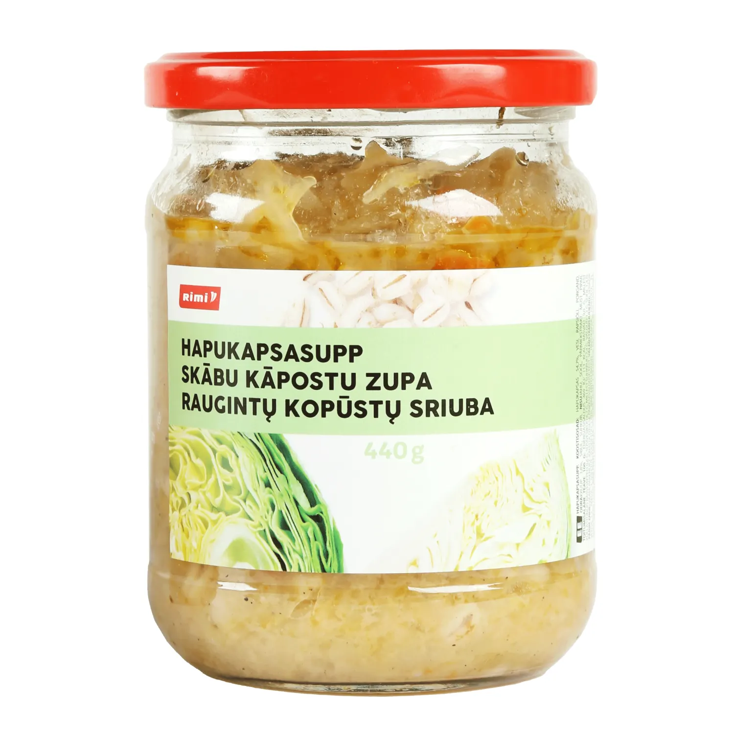 Raugintų kopūstų sriuba RIMI, 440 g
