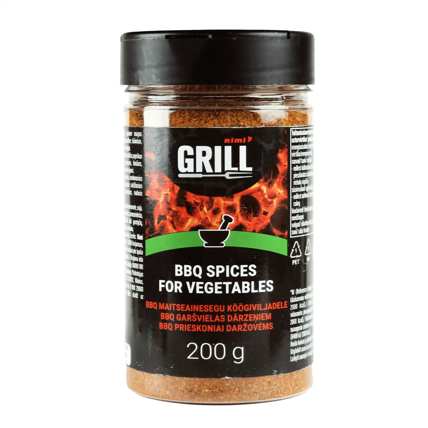 BBQ garšvielas Rimi dārzeņiem 200g