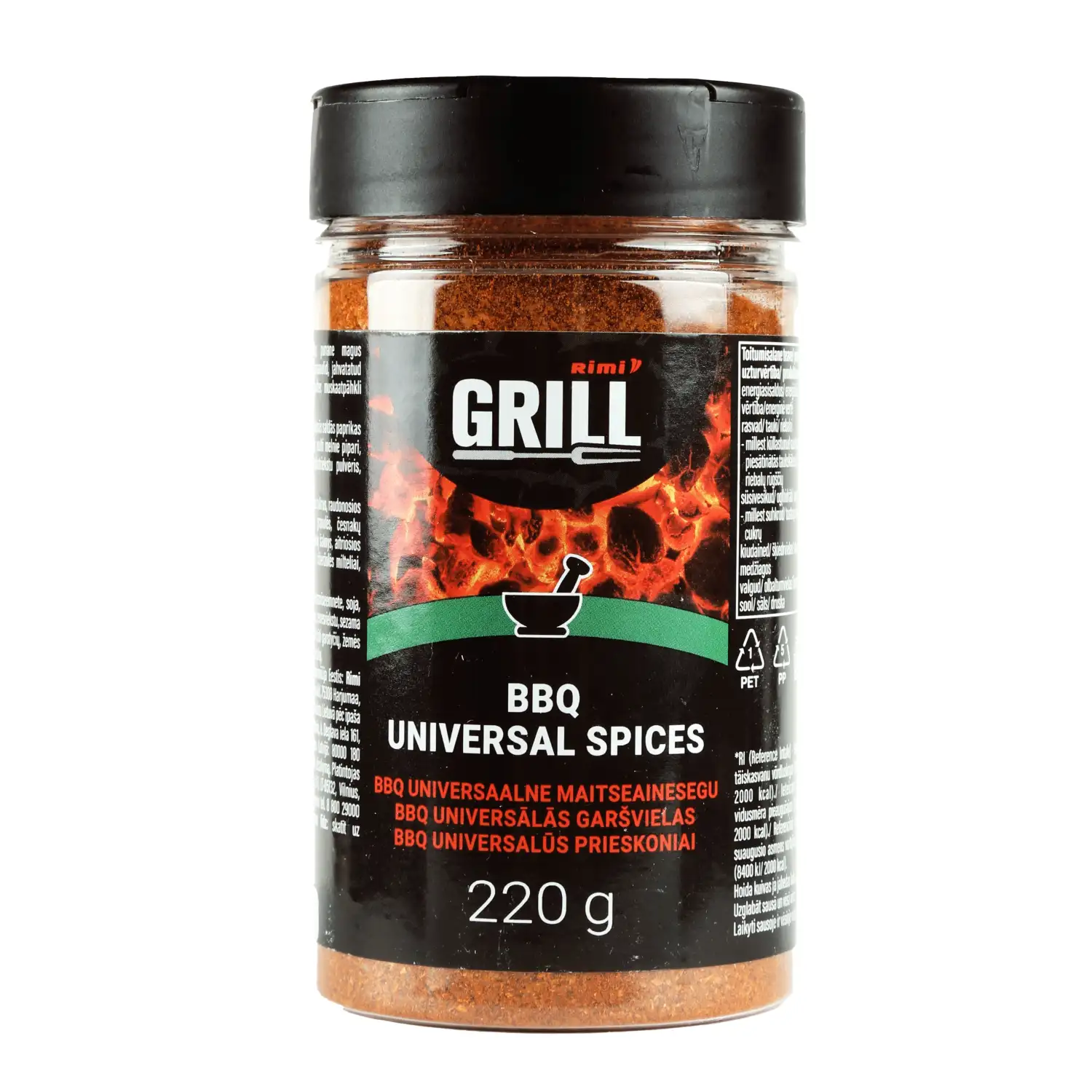 BBQ universalūs prieskoniai RIMI, 220 g