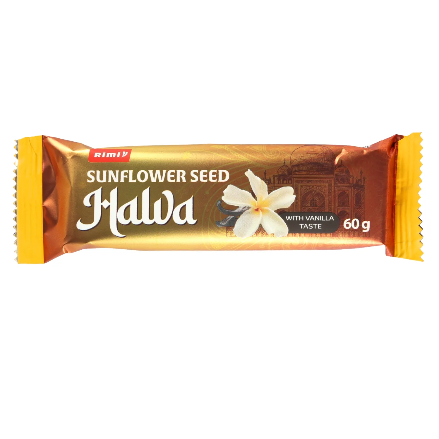 Saulėgrąžų chalva RIMI, vanilės skonio, 60 g