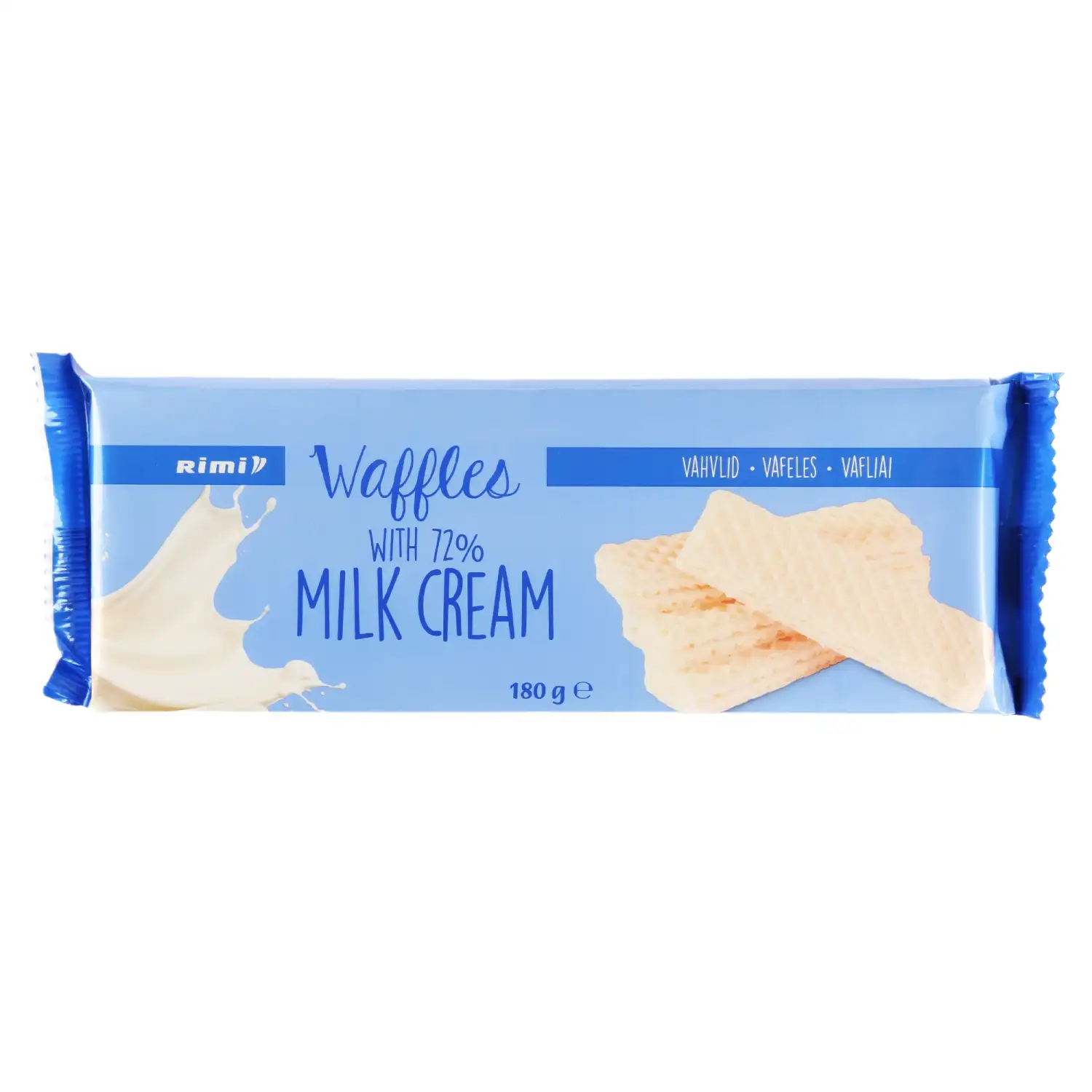 Vafeles Rimi ar piena krēmu 180g