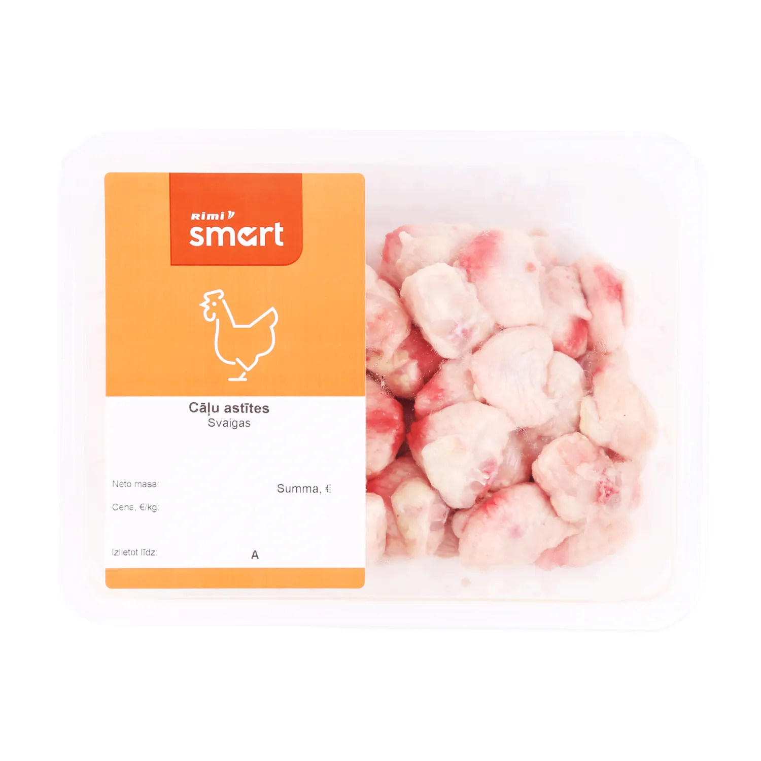 Cāļu astītes, svaigas Rimi Smart, fasētas, kg