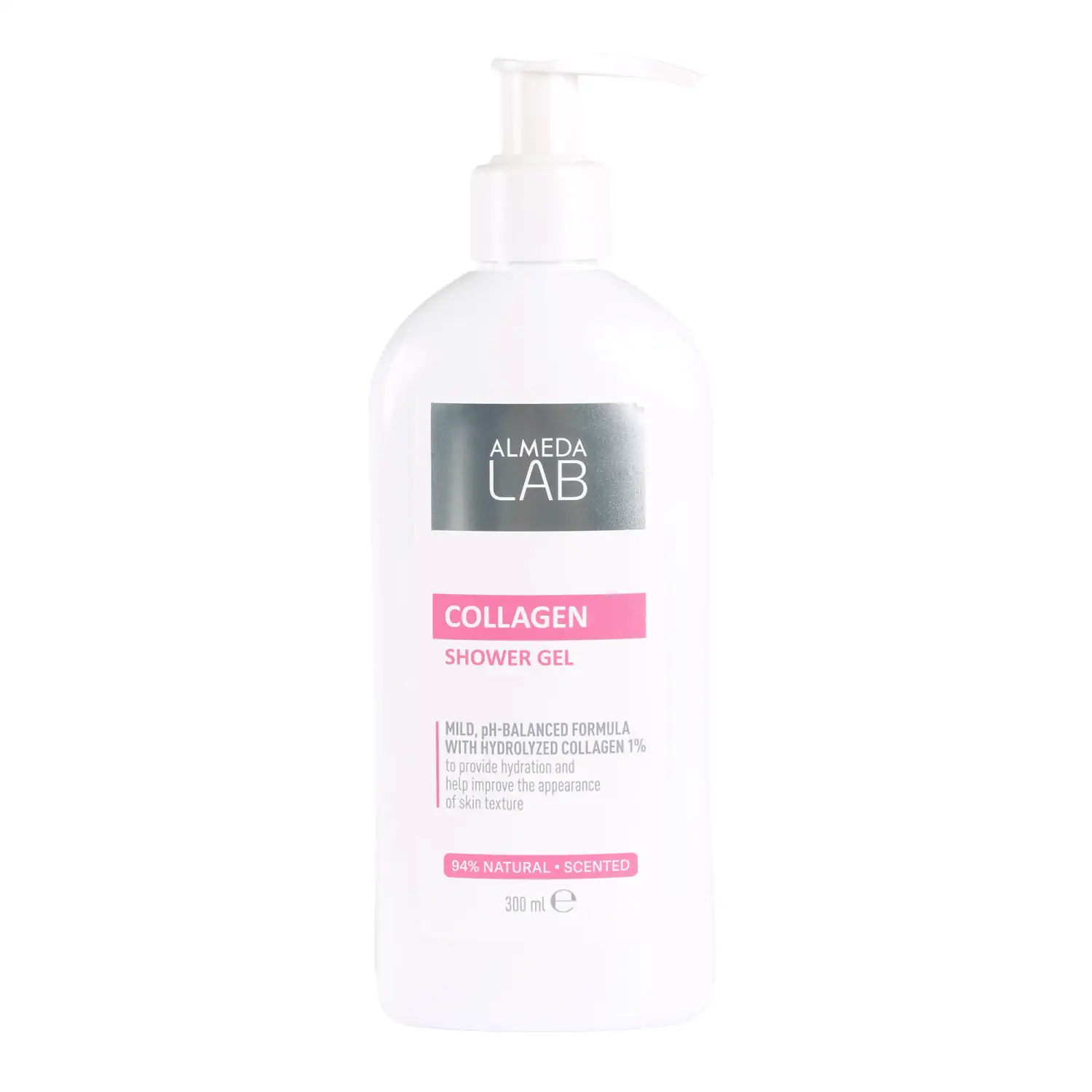 Dušo želė ALMEDA LAB su kalogen., 300 ml