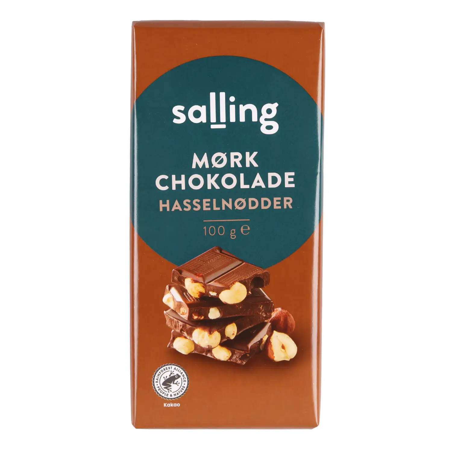 Tume šokolaad tervete sarap.päh. Salling 100g