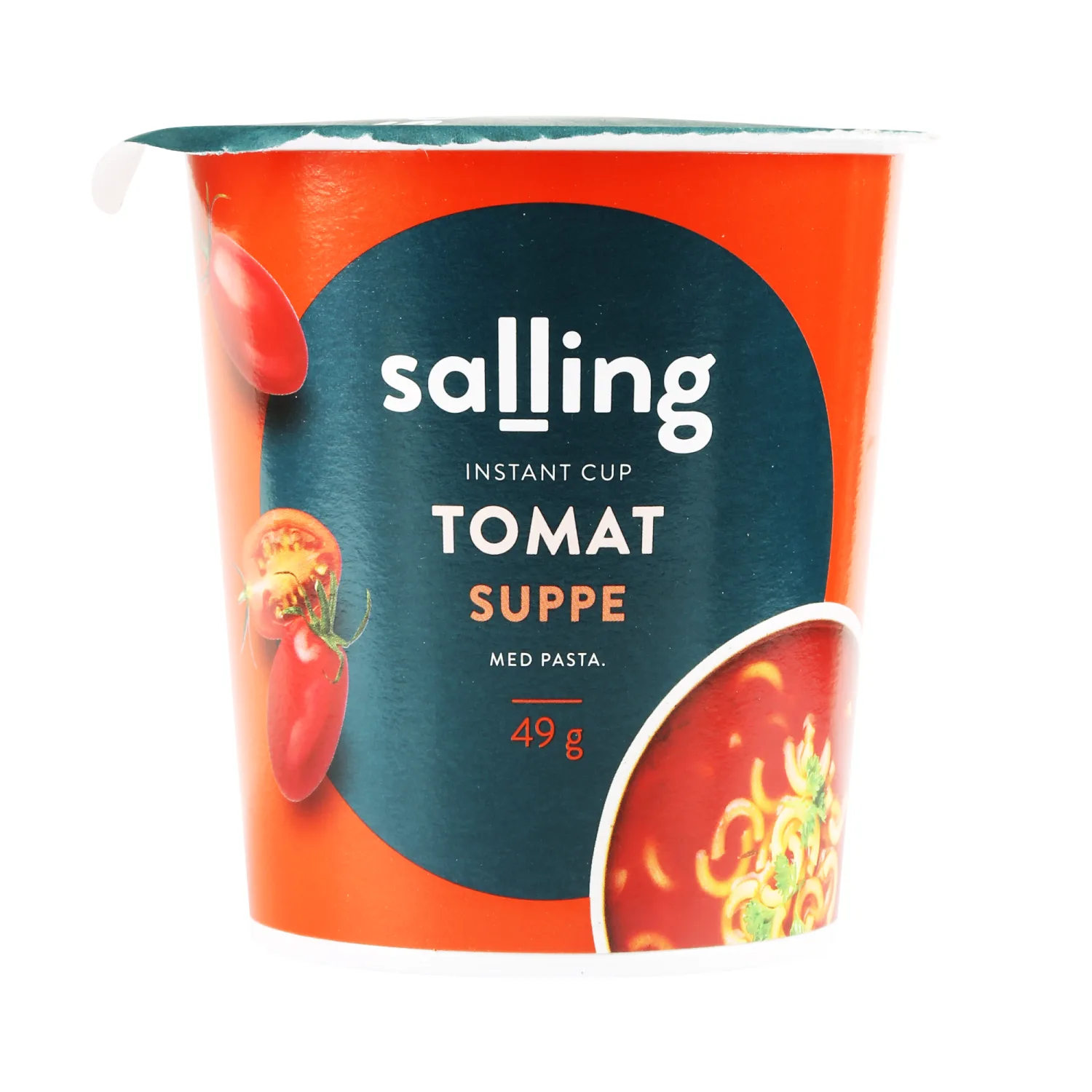 Pomidorų sriuba su makaronais SALLING, 49 g