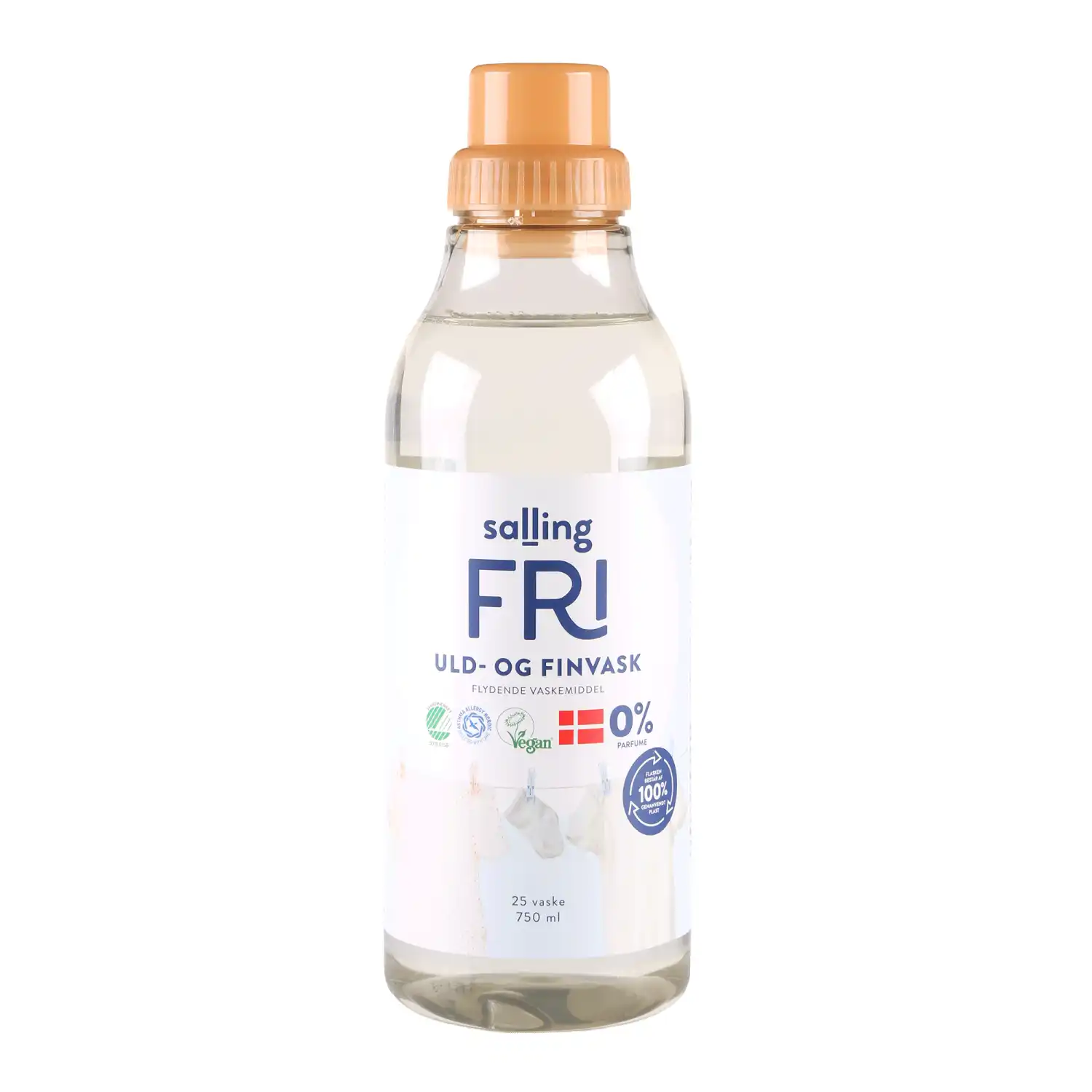 Vedel pesuvah. Salling Fri villane-õrn 750ml