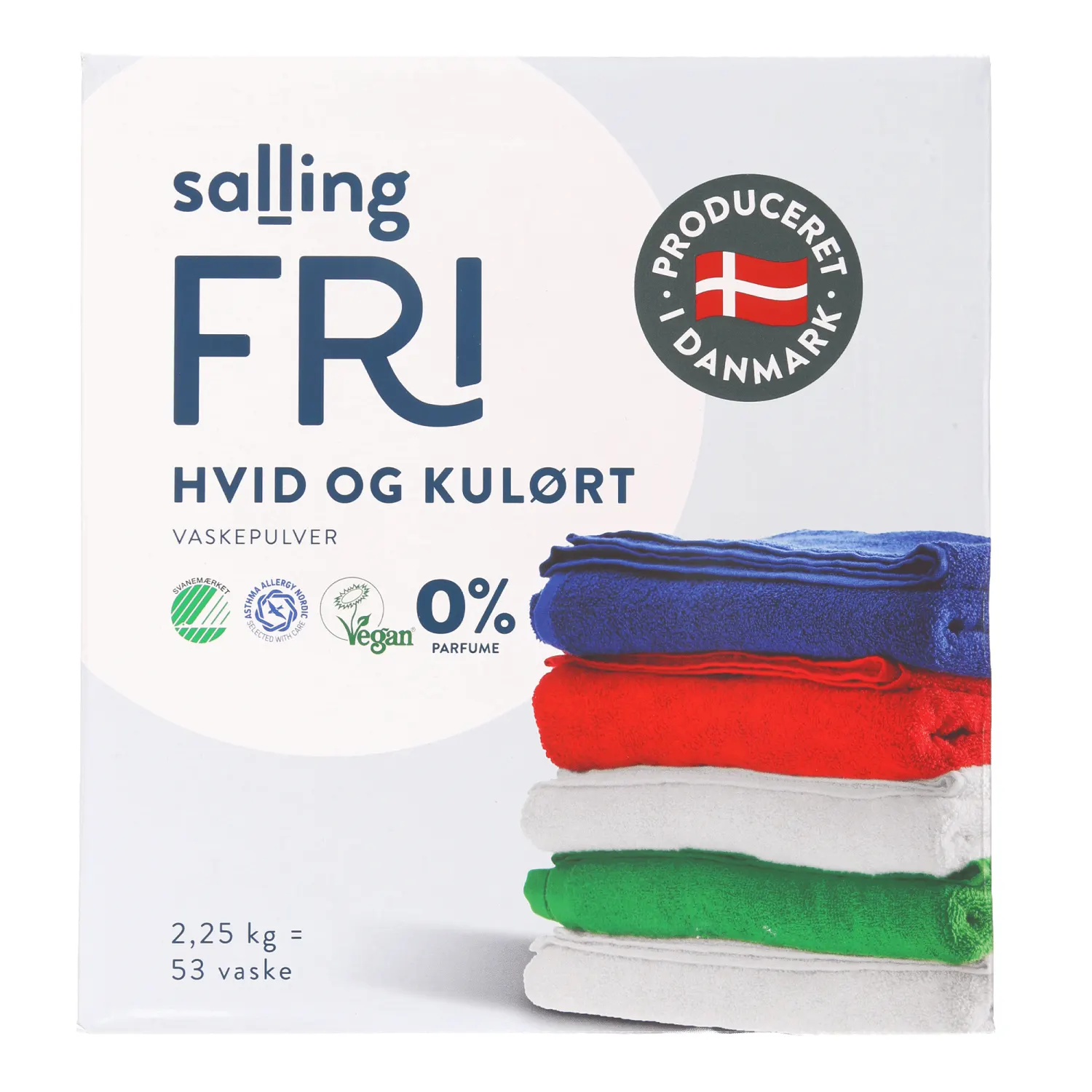Veļ.pulve.Salling Fri krās.,balt.veļai 2,25kg