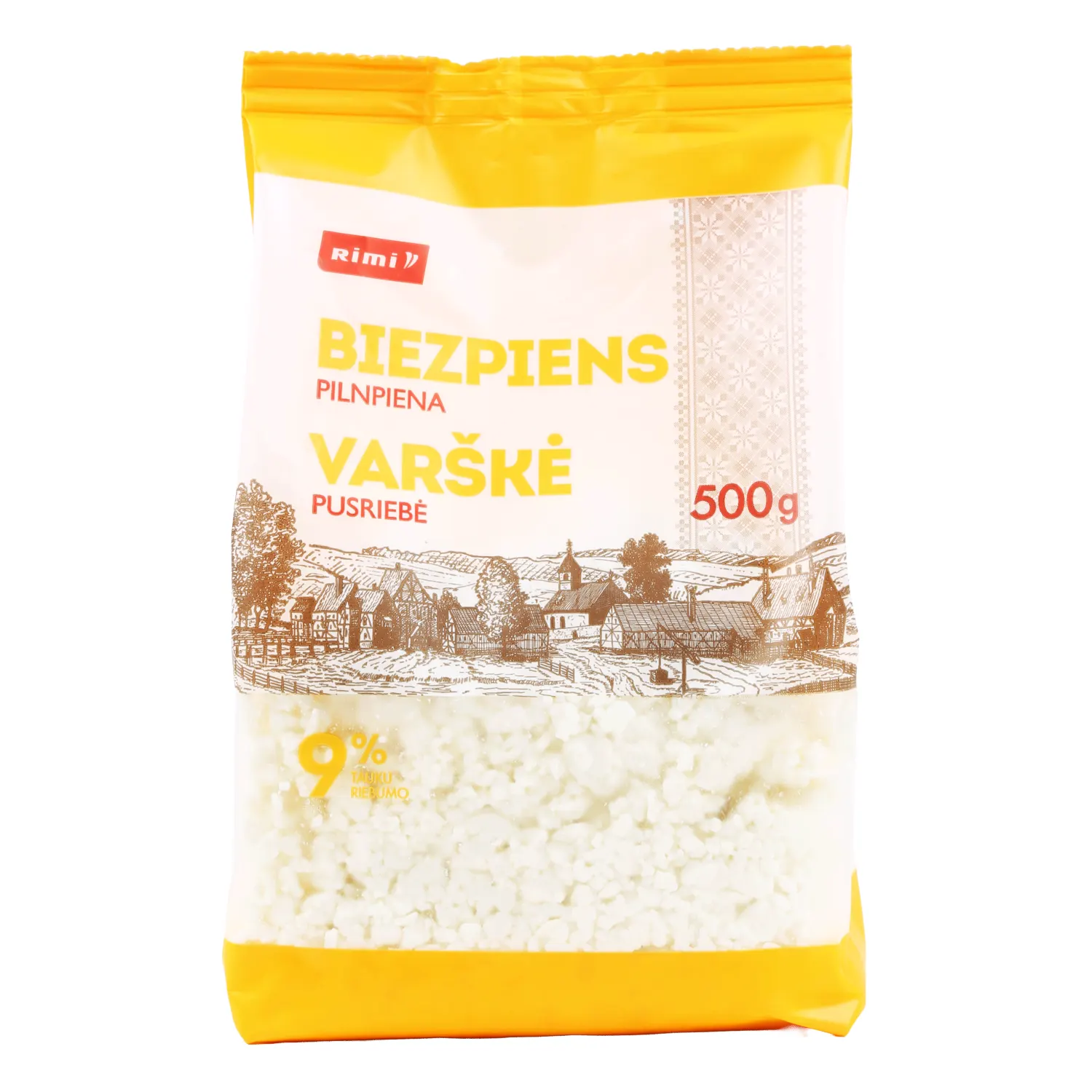 Pilnpiena biezpiens Rimi 9% 500g