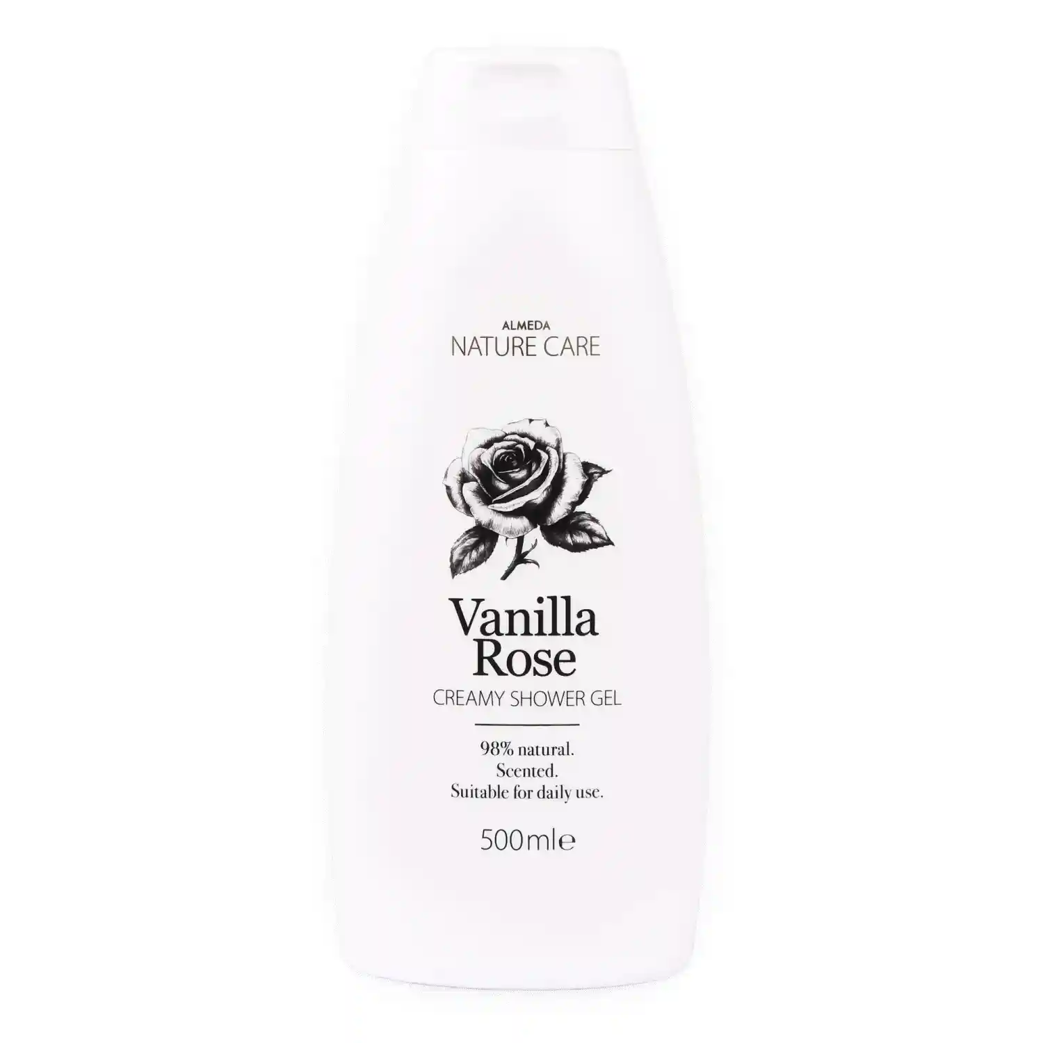 Dušo želė ALMEDA NAT. CARE VAN. ROSE, 500 ml