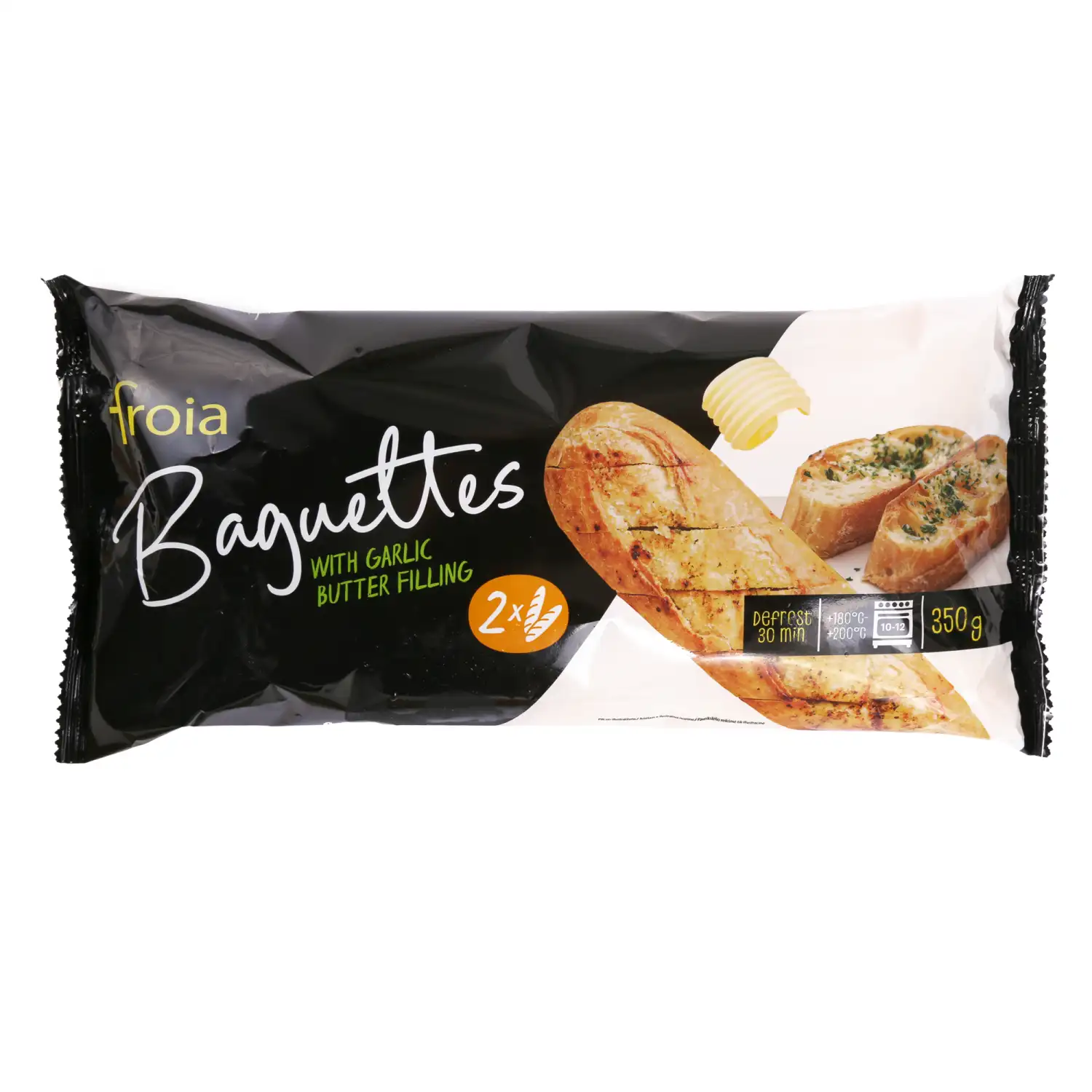 Bagete Froia ar ķiploku sviesta pildīj. 350g