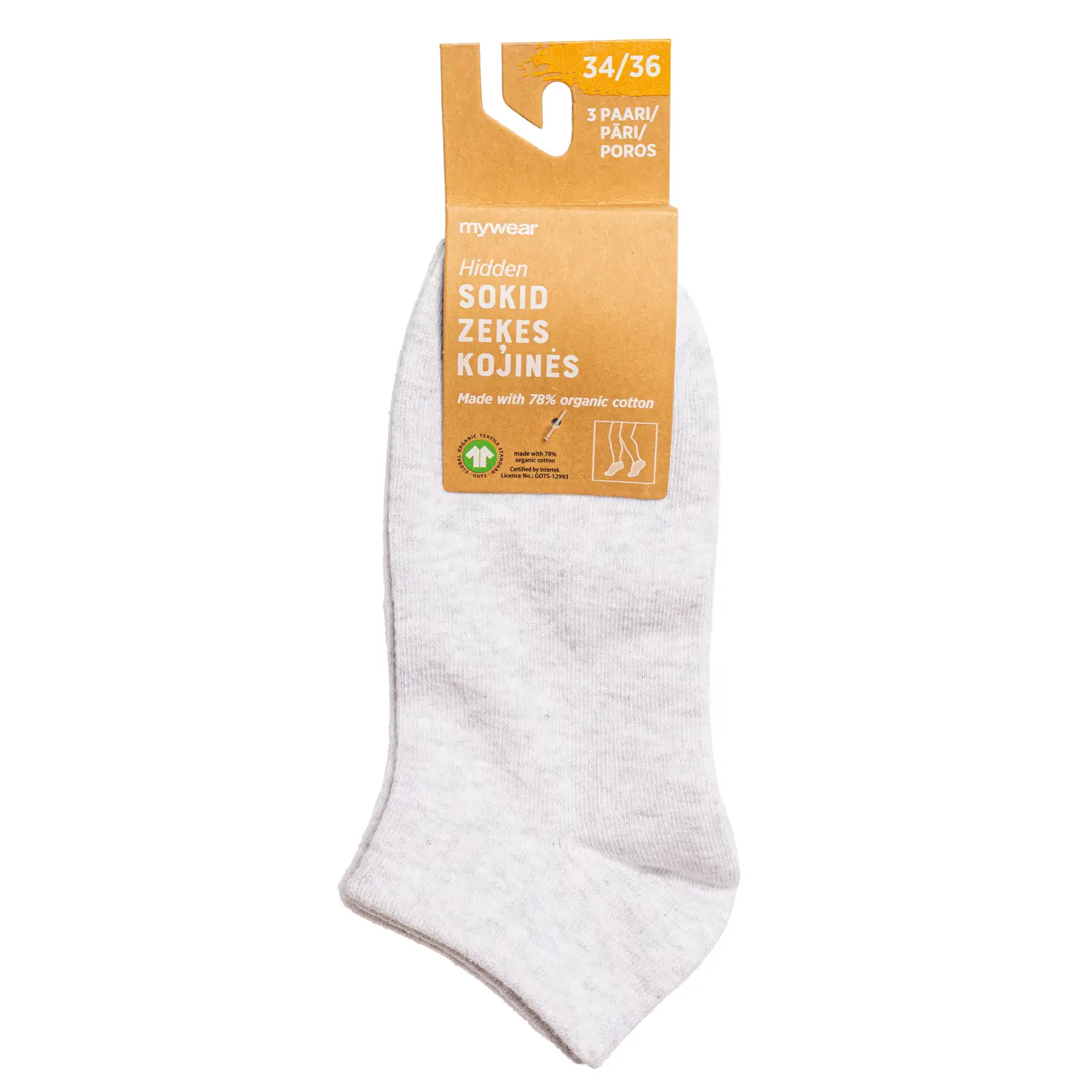 Laste sokid Mywear 3p 34/36