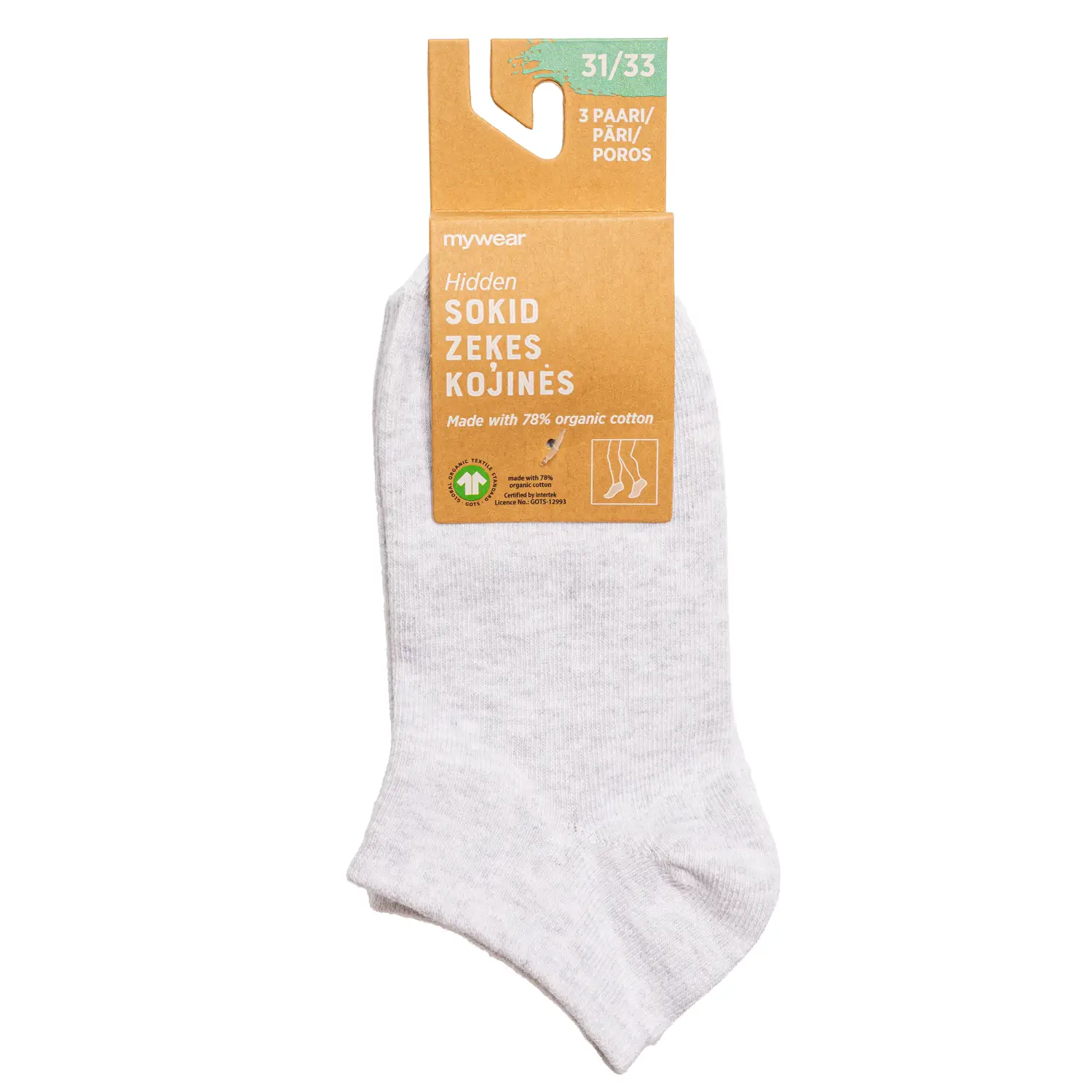 Laste sokid Mywear 3p 31/33