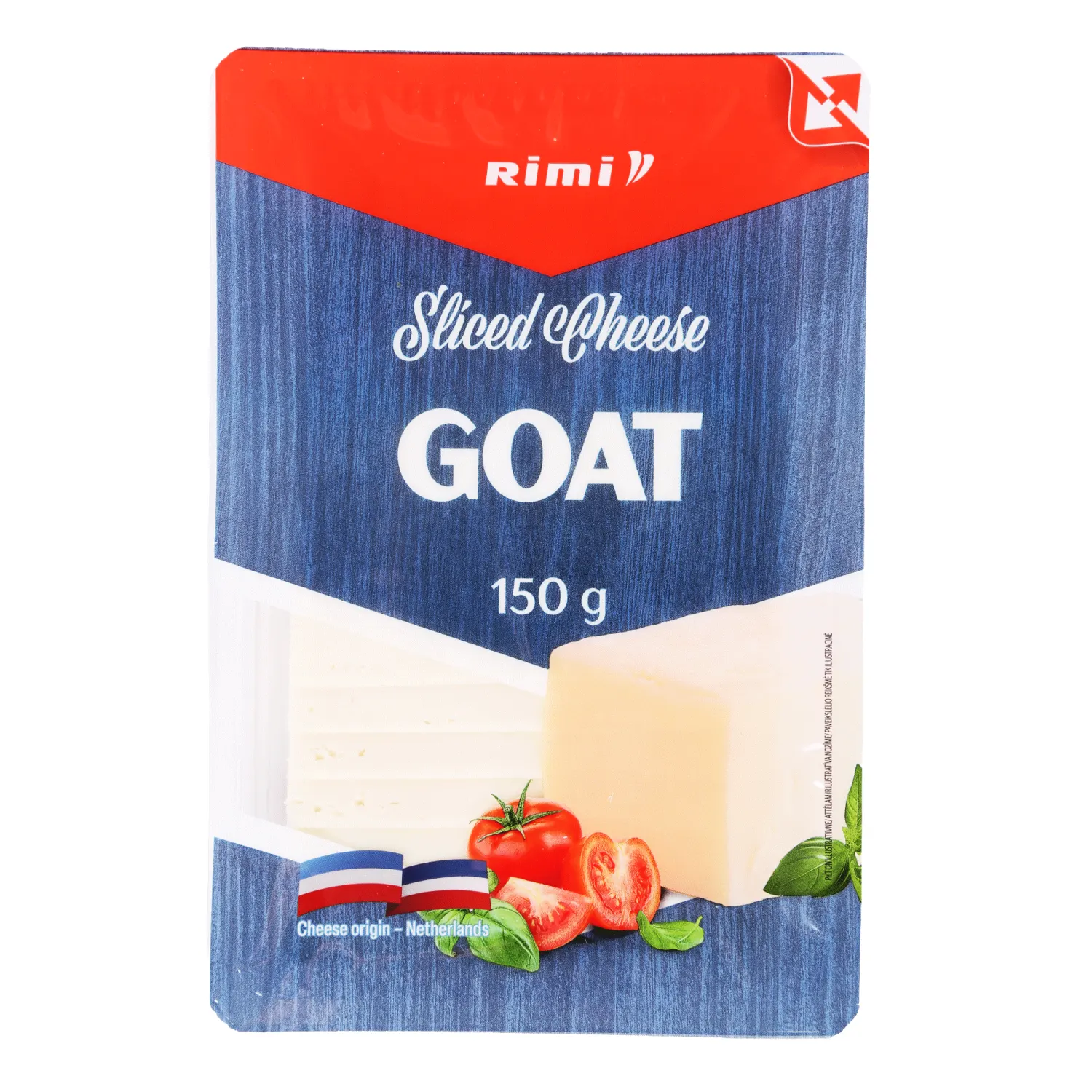 Pjaustytas ožkų pieno sūris RIMI, 55 %, 150 g