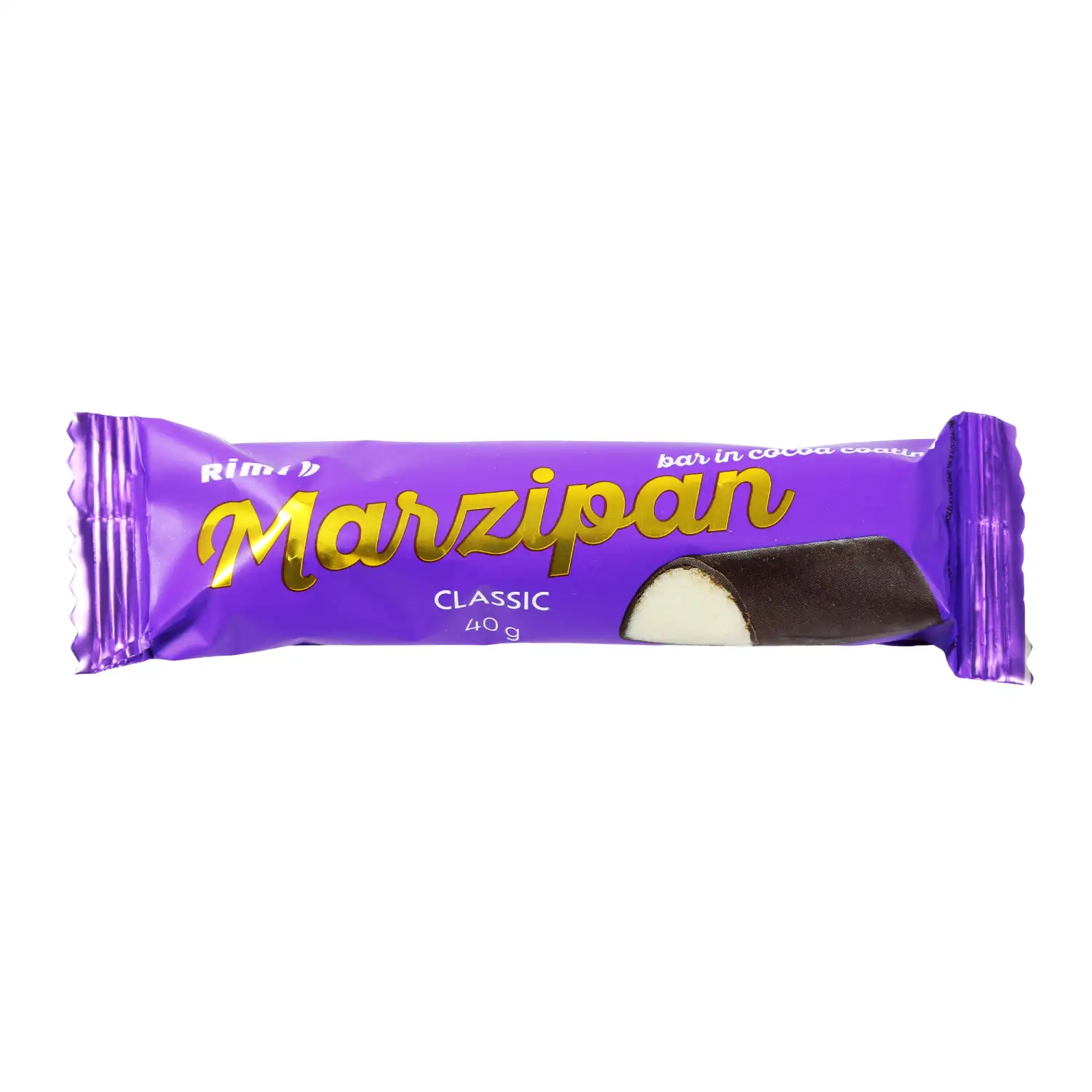 Martsipanibatoon kakaokattega Rimi 40g