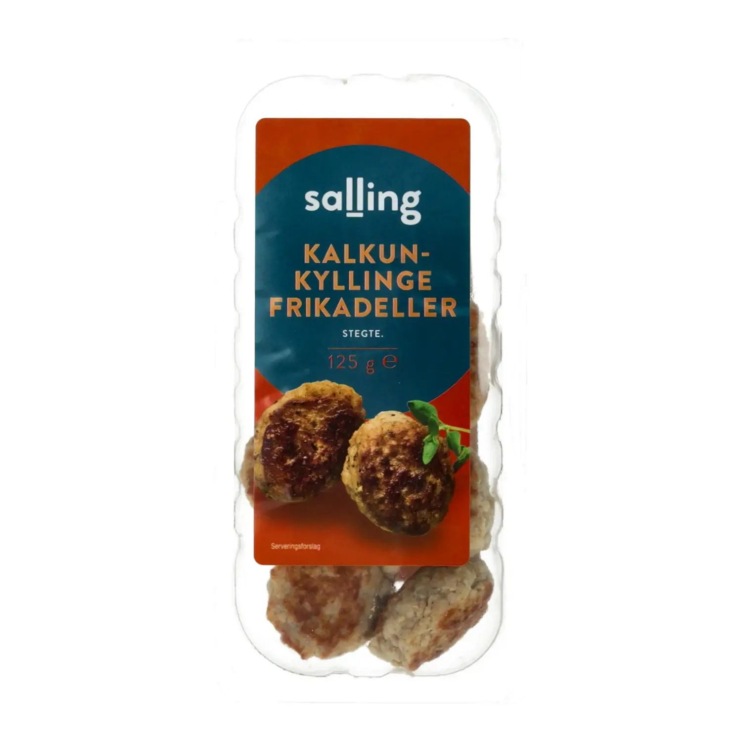 Kotletes Salling tītara un vistas gaļas 125g
