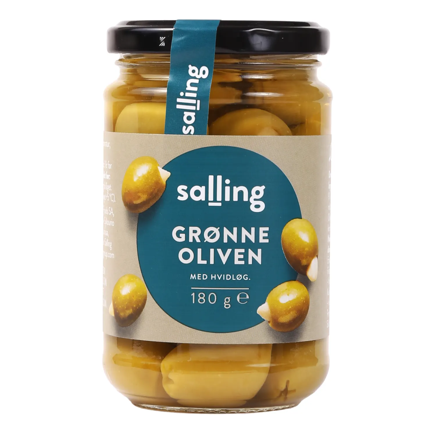 Rohelised oliivid küüslauguga Salling 290g