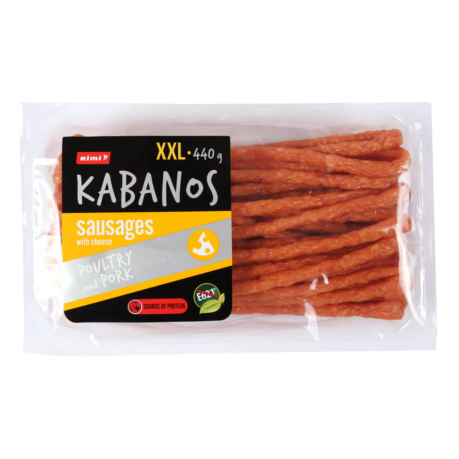 Mājp.,cūkg. desiņas Rimi Kabanos siera 440g