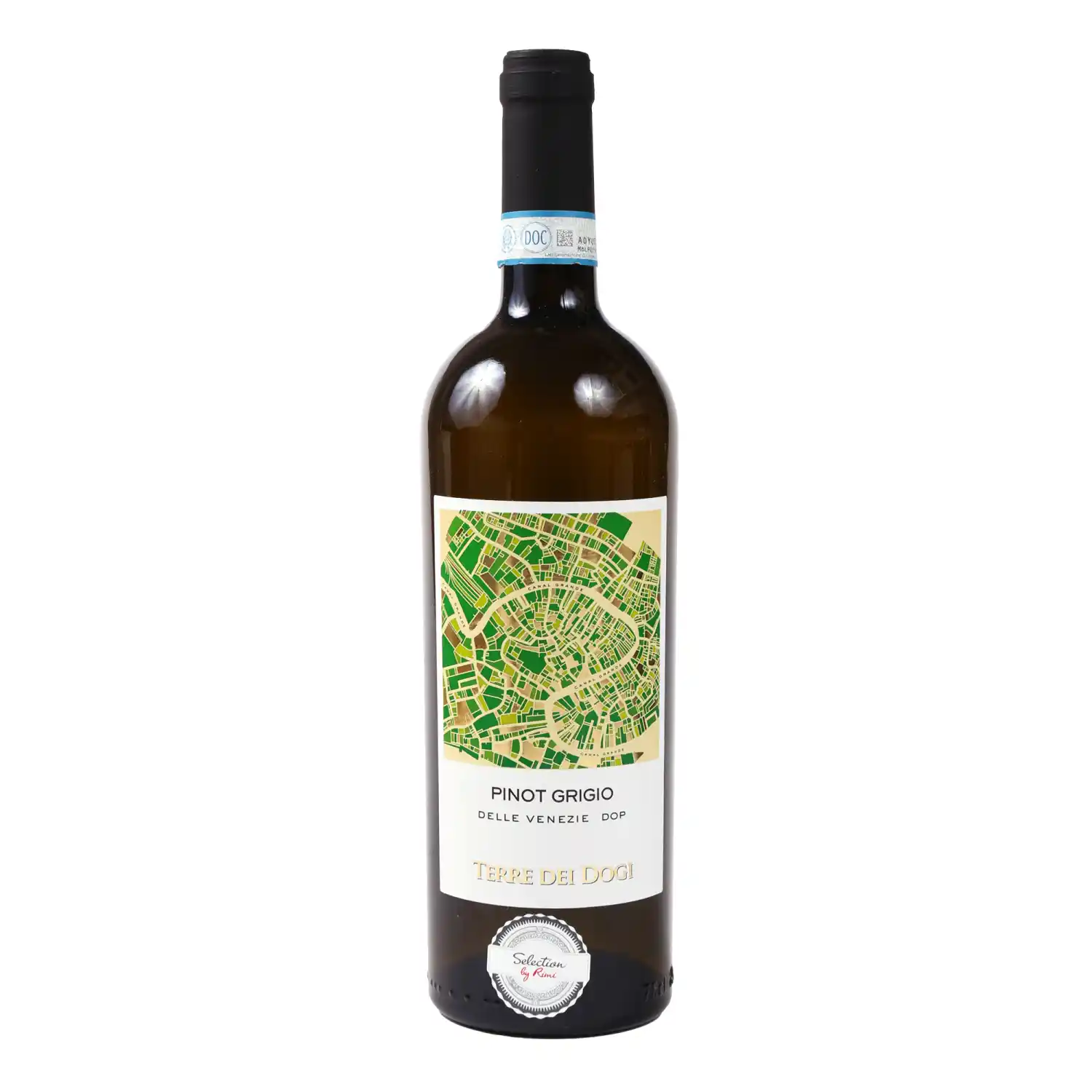 Saus. balt. vynas DELLE VENEZ. 12,5 %, 0,75 l