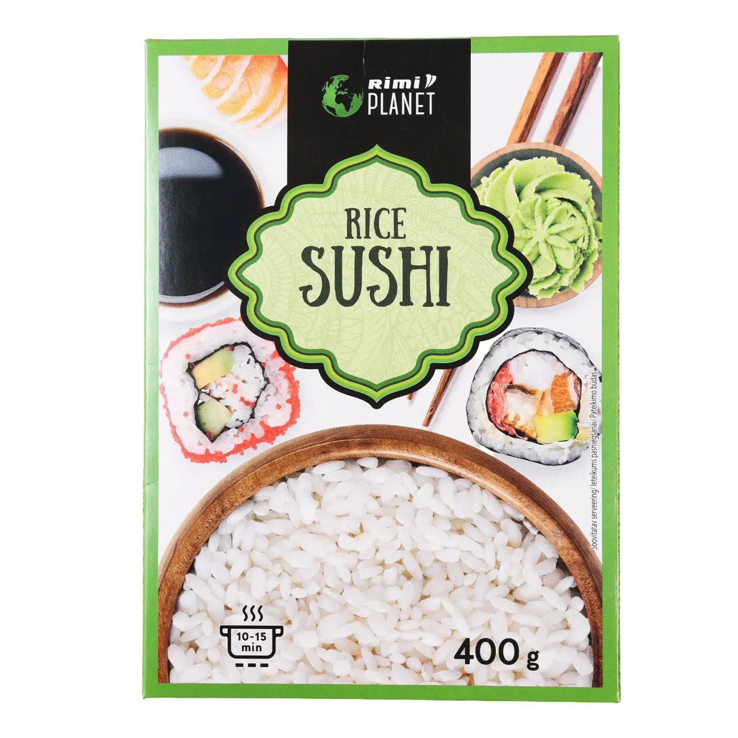 Suši rīsi Rimi Planet 400g