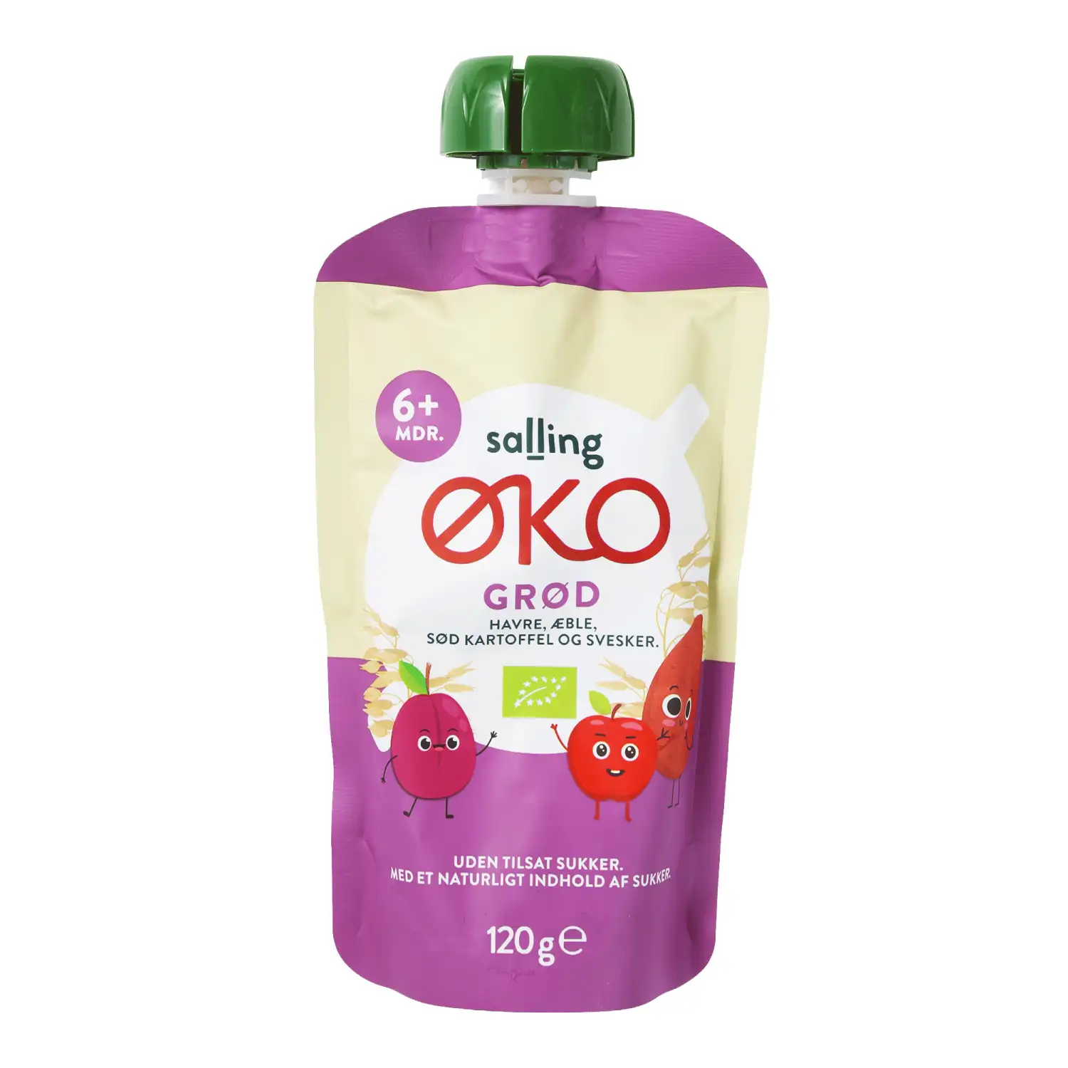 Puder kaer-õun-bat.-pl. Salling öko 6k+ 120g