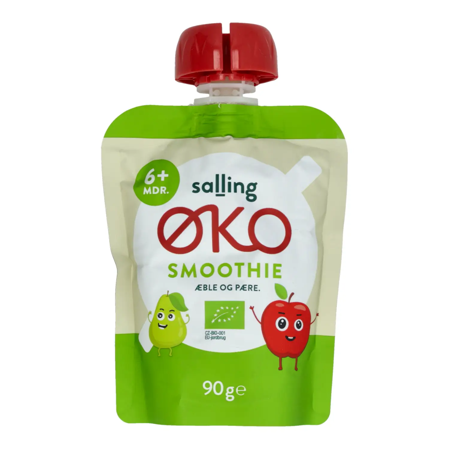 Smuuti õuna pirniga Salling Eko öko 6k+ 90g