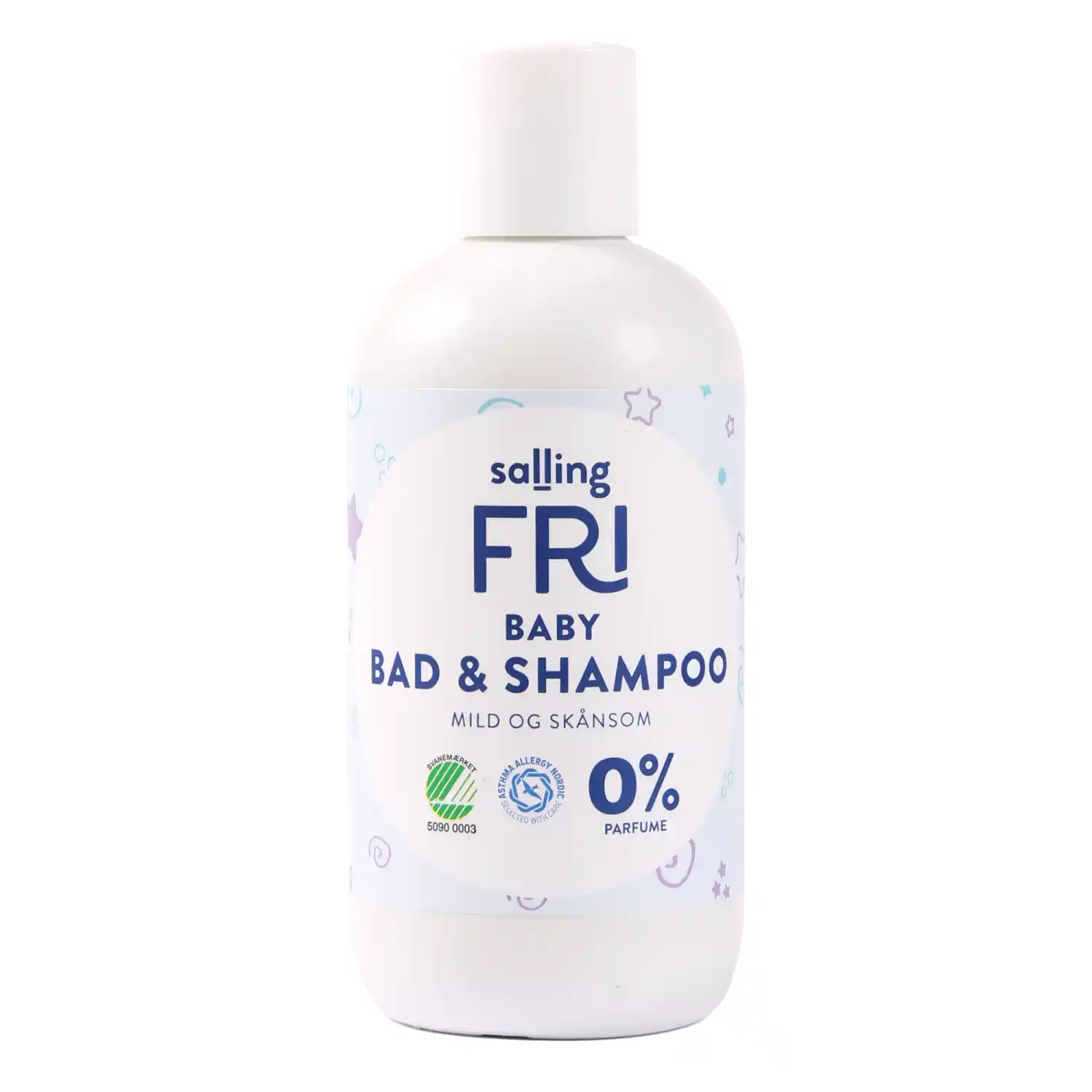 Pesuv. ja šamp. beebidele Salling Fri 250ml