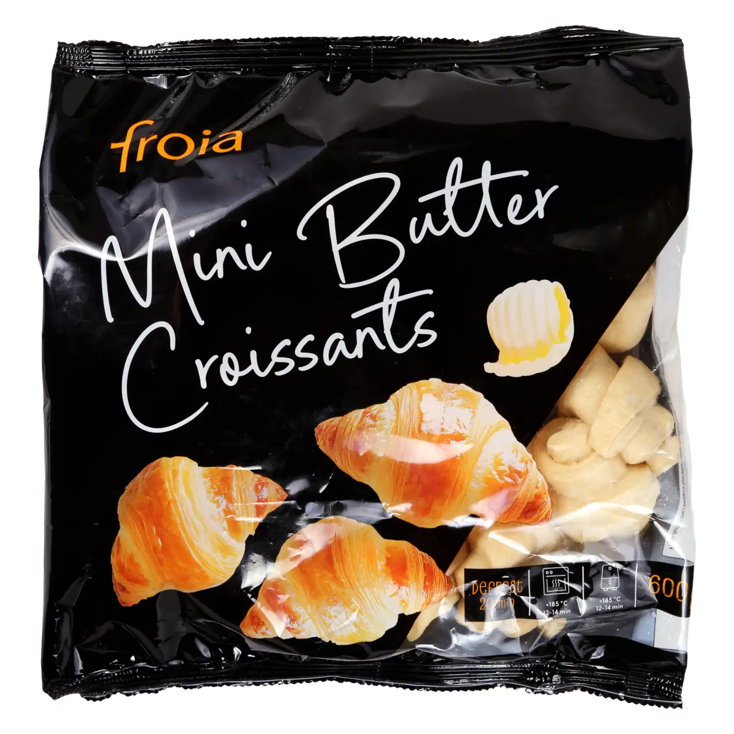 Mini võicroissantid Froia kiirkülmutatud 600g