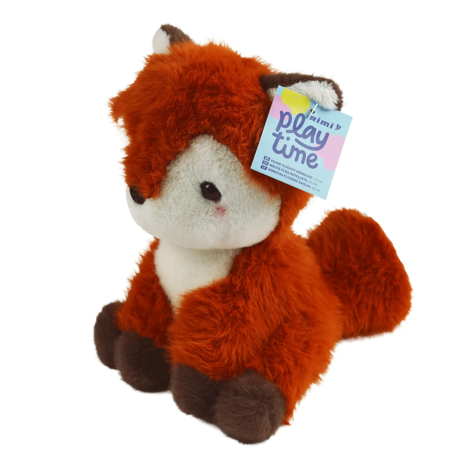 Plīša lapsa Rimi Playtime 22cm