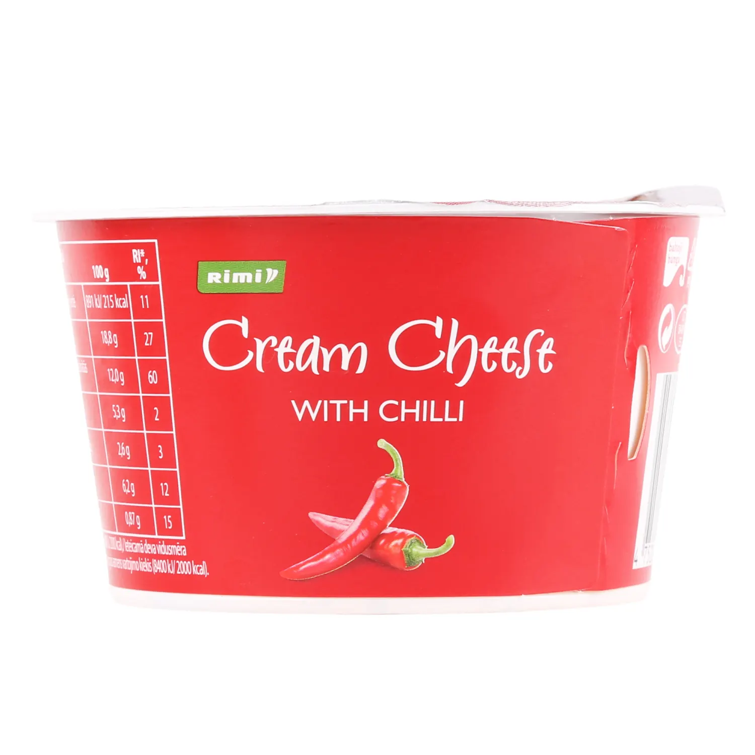 Varškės užtepėlė RIMI su aitr. paprik., 200 g