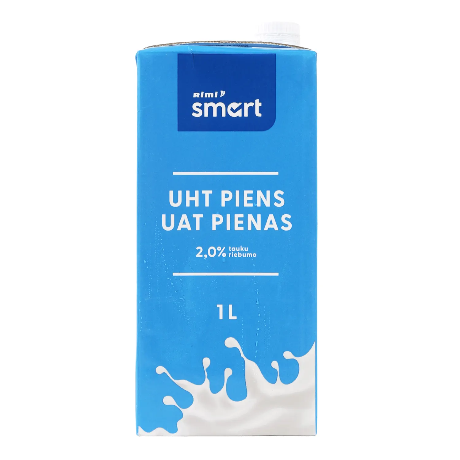 Pienas RIMI SMART, (UHT) 2 %, 1 l