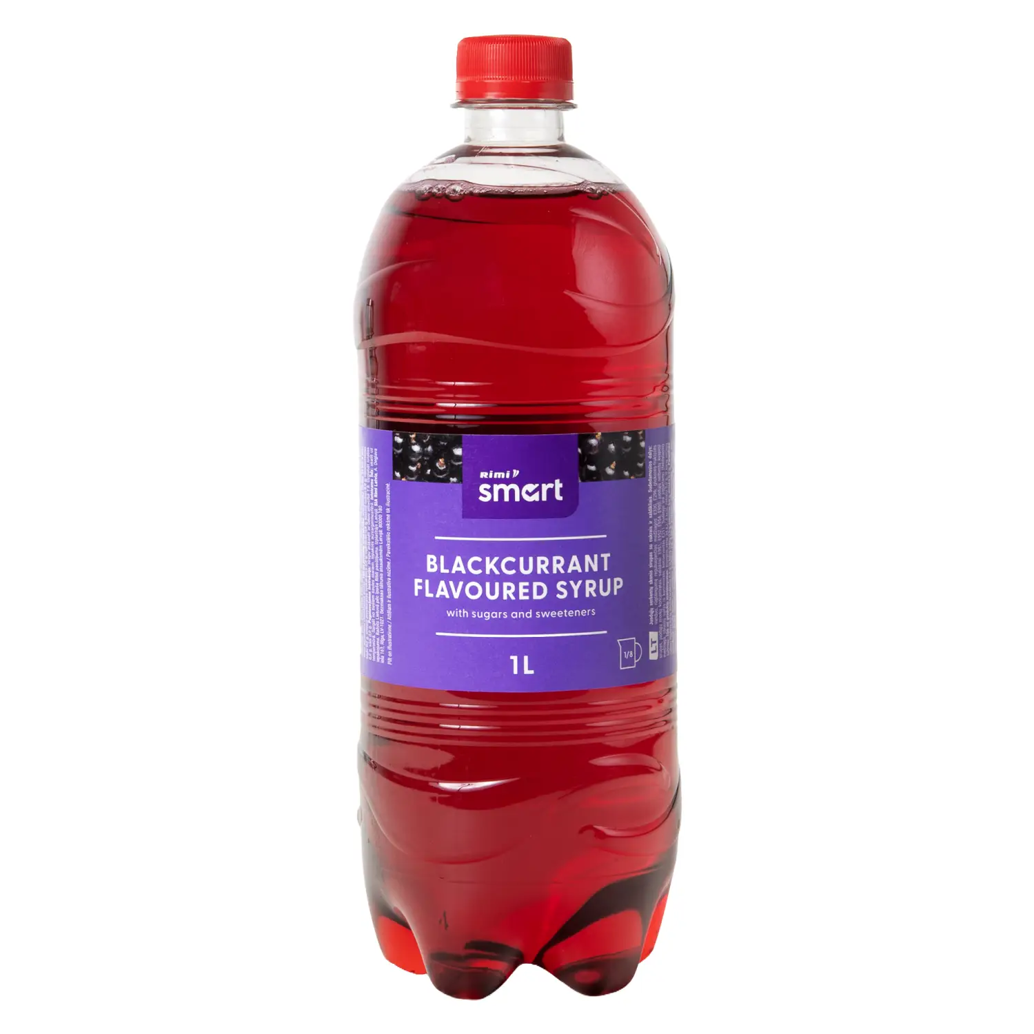 Upeņu garšas sīrups Rimi Smart 1l