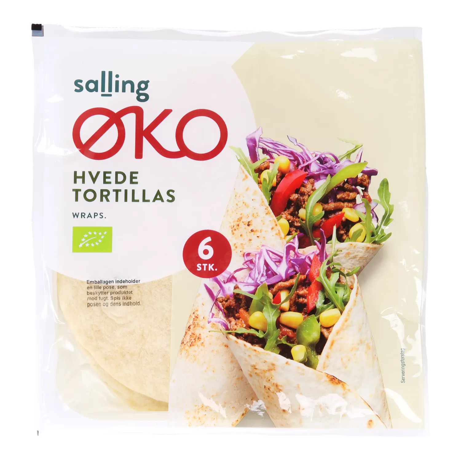 Mahedad nisutortillad Salling Eko 6tk 240g