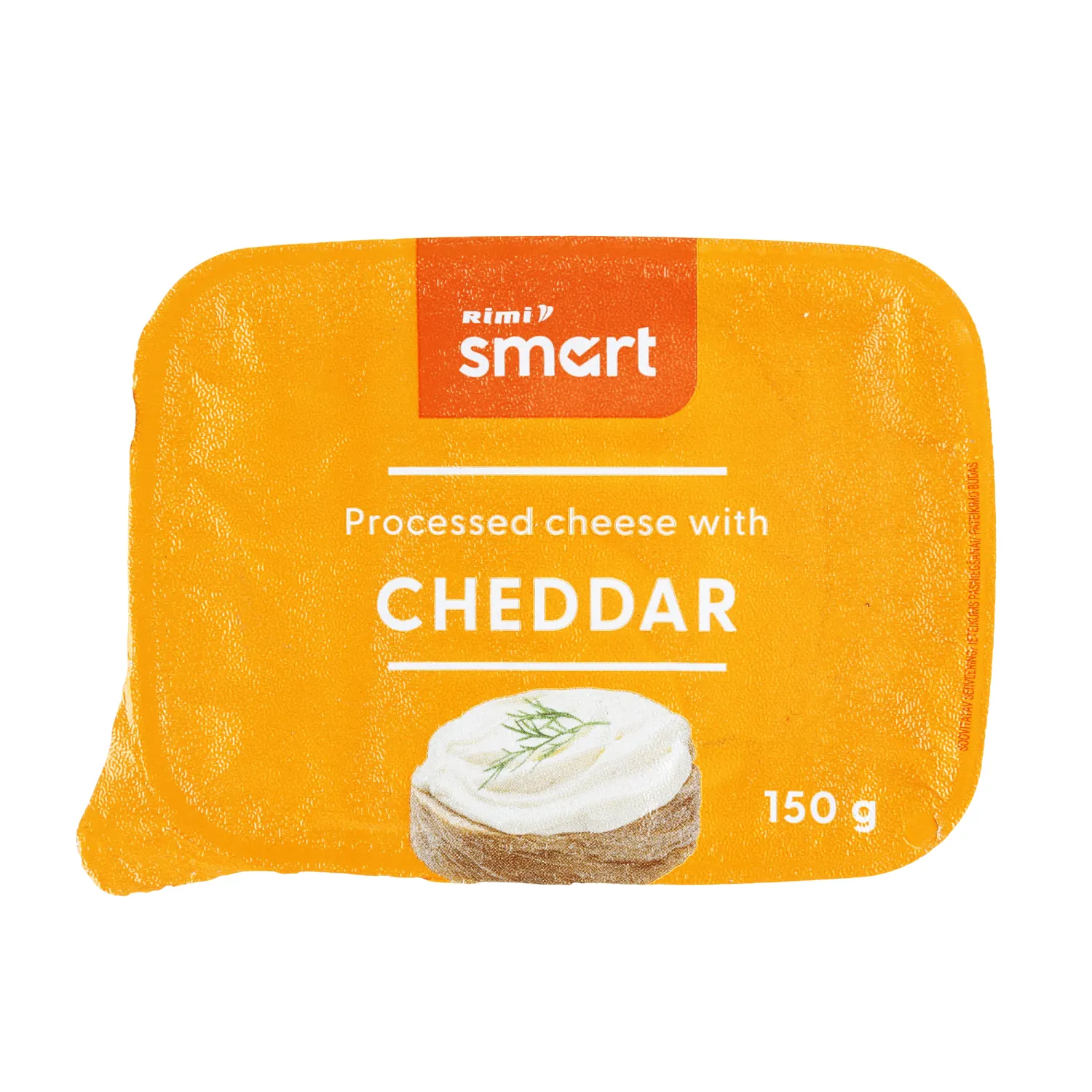 Sulatatud juust Cheddari Rimi Smart 150g
